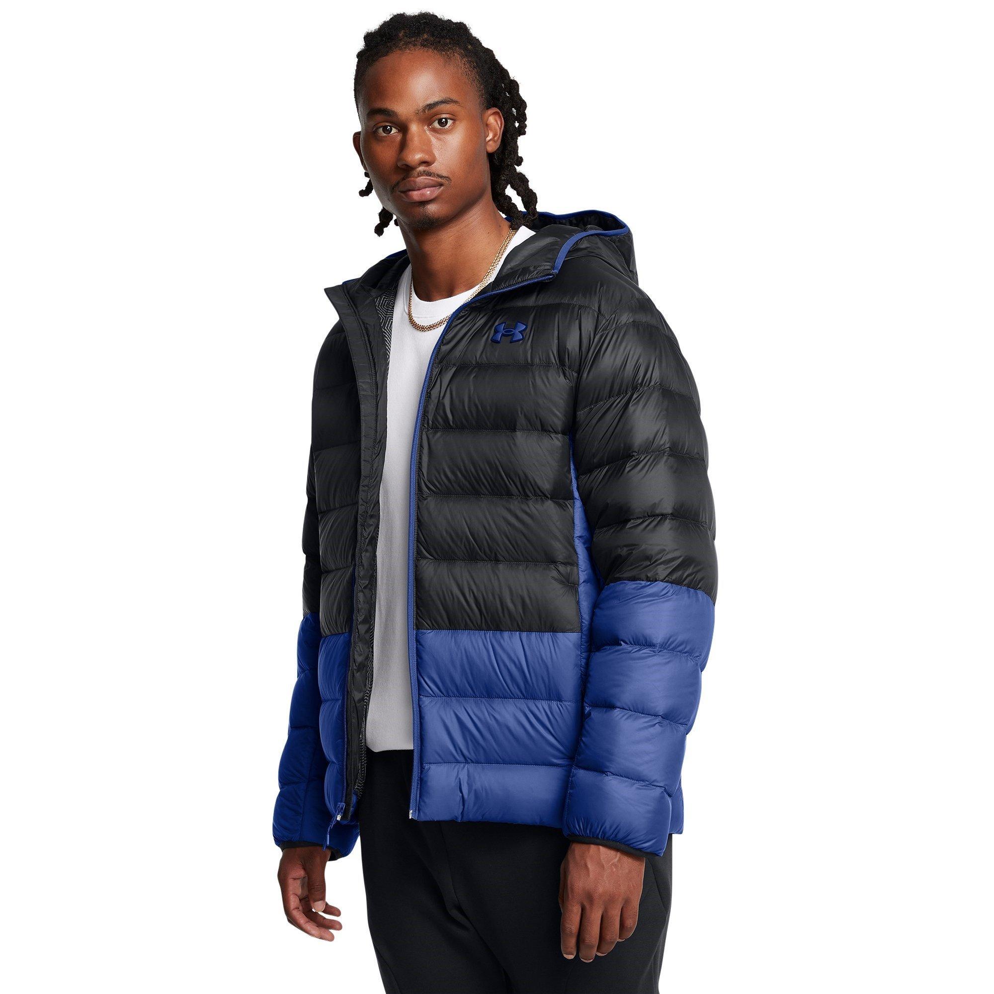 Black - Under Armour - Legend Down Hooded Puffer Jacket - 2
