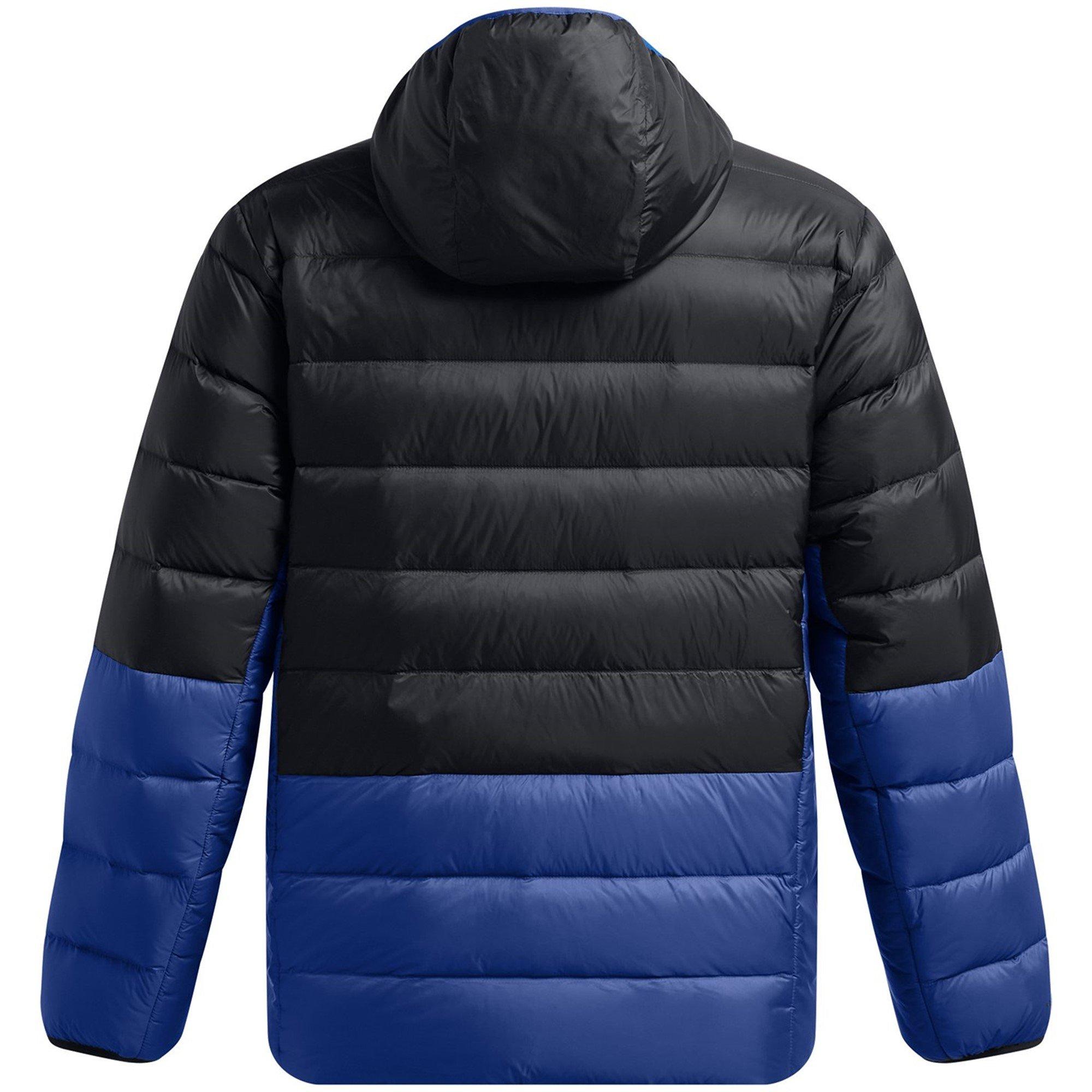 Black - Under Armour - Legend Down Hooded Puffer Jacket - 7