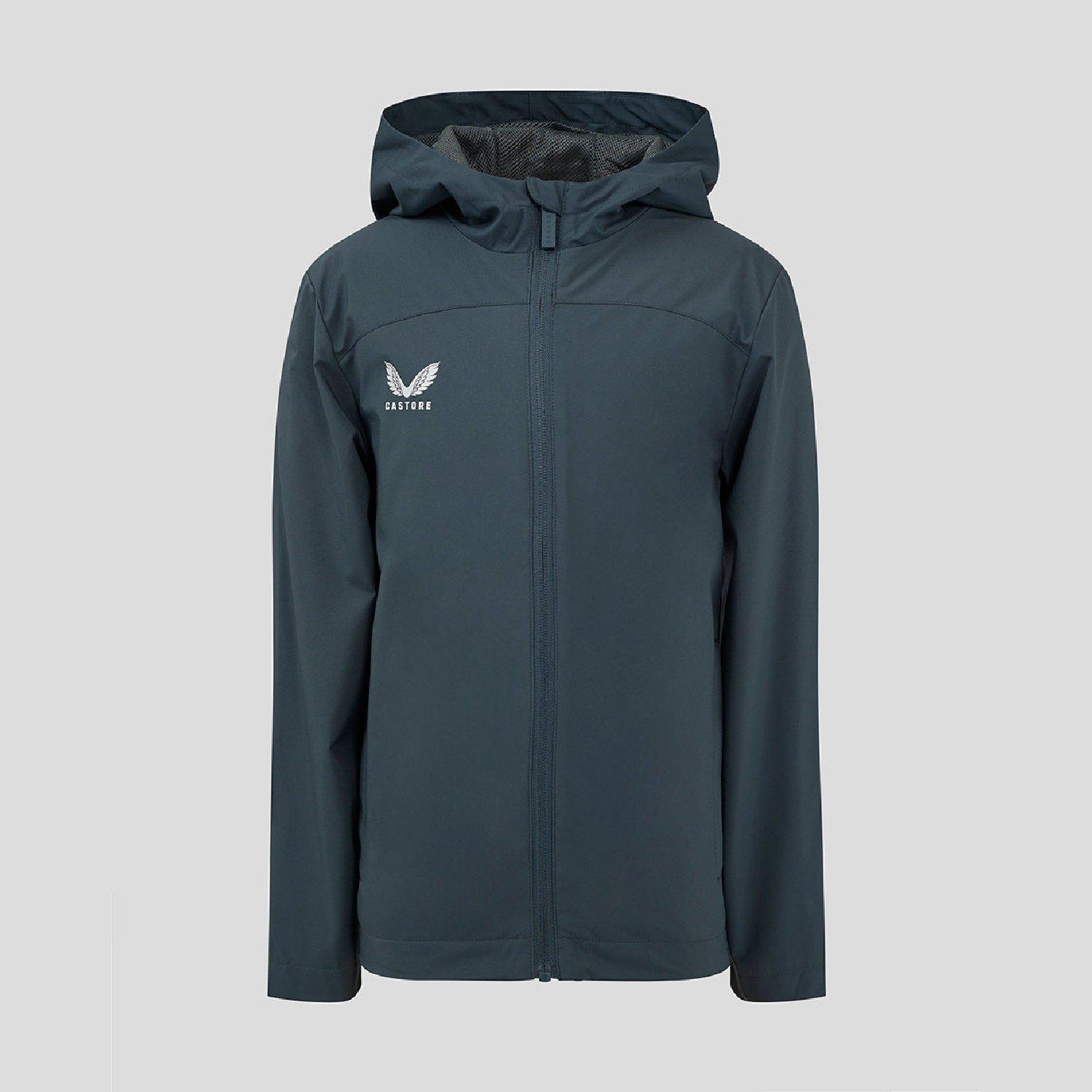 Tamni škriljevac - Castore - Castore Rain Jacket Jn99 - 1