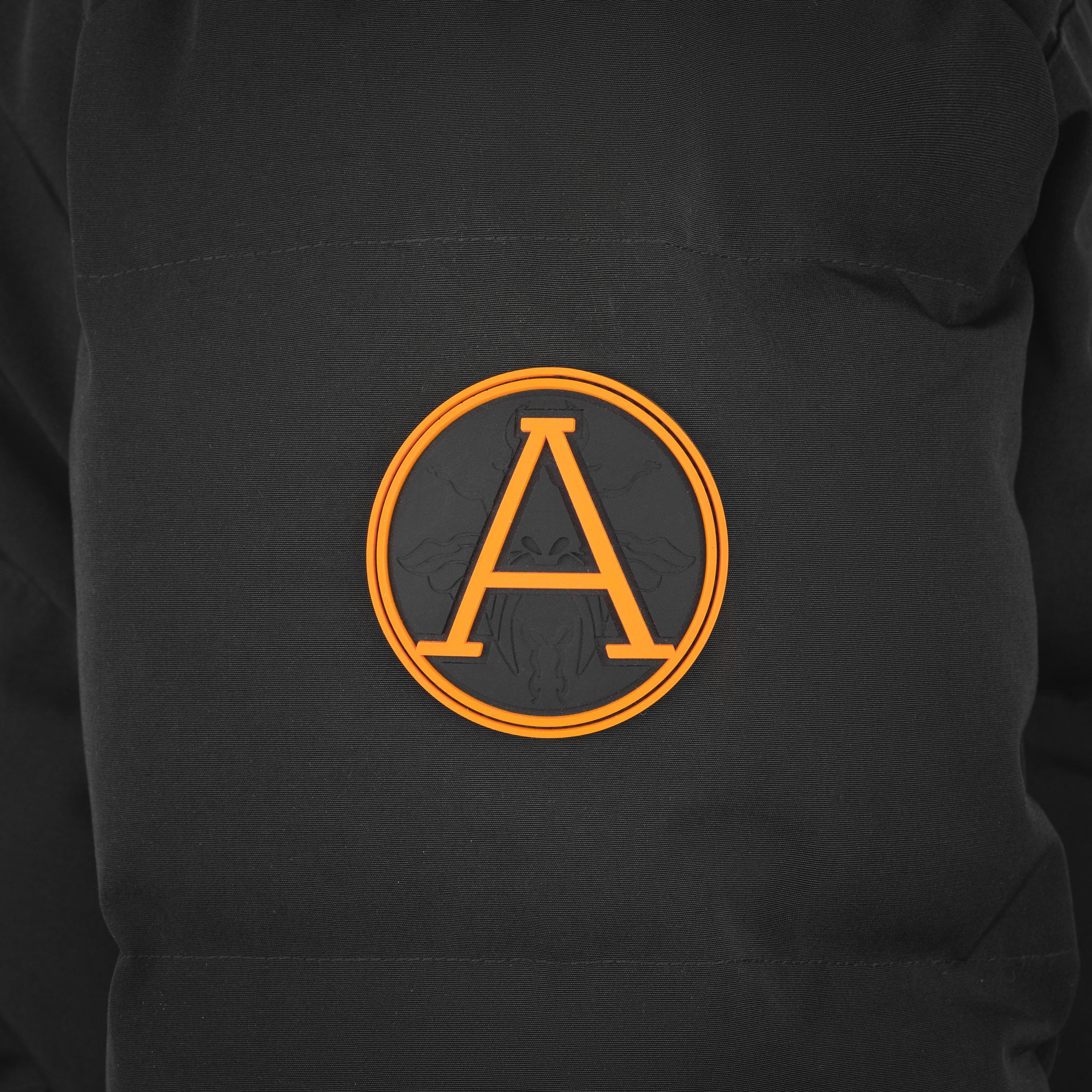 Black - Arctic Army - Men's Muskox Waterproof Baffle Stitching Parka - 4