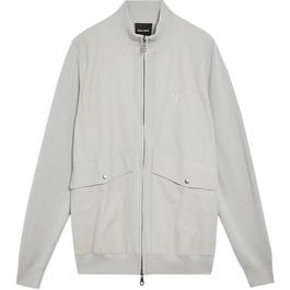 Lyle and Scott Men's Full-Zip Knitted Bomber Jacket