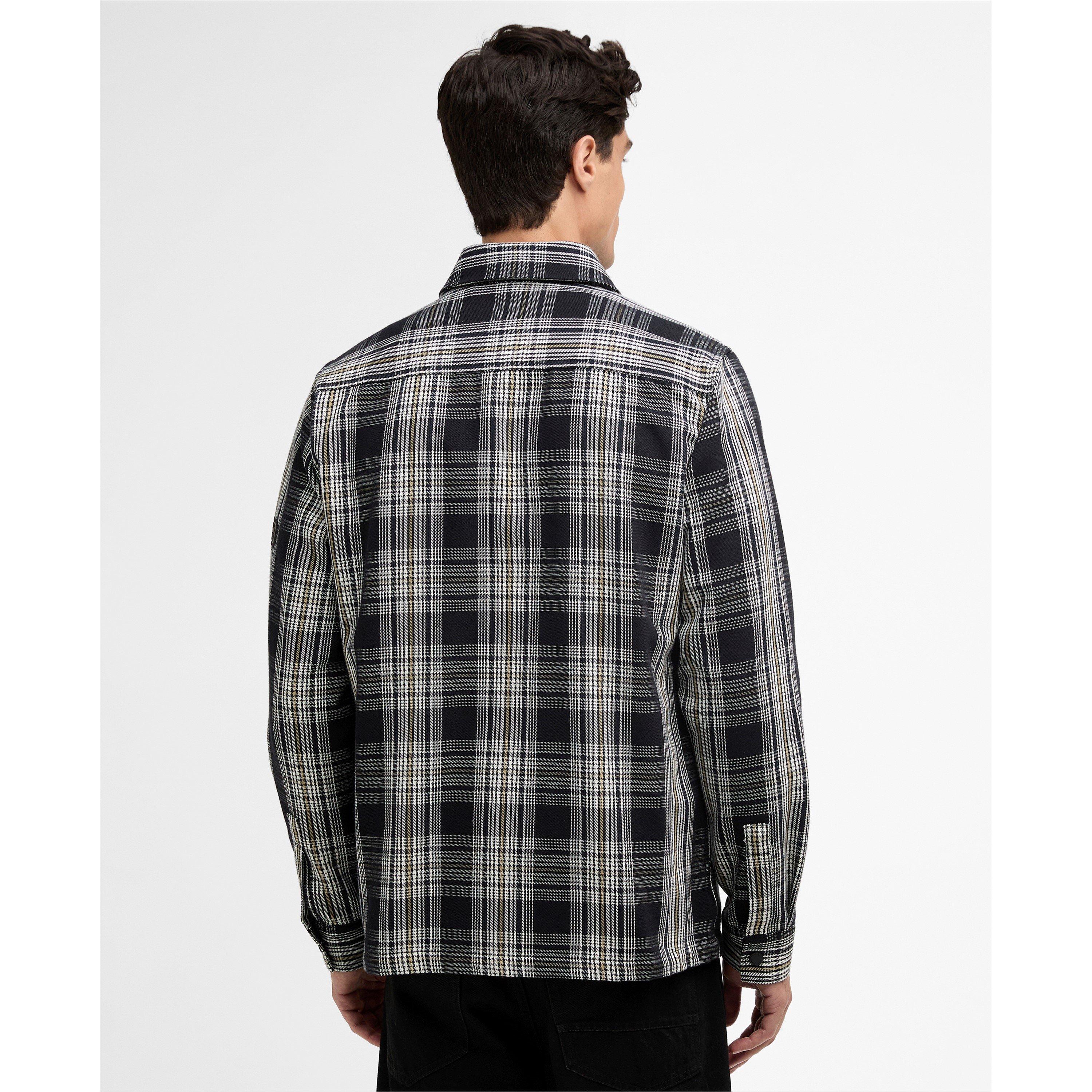 Black BK11 - Barbour International - Mens Seafileld Overshirt - 3