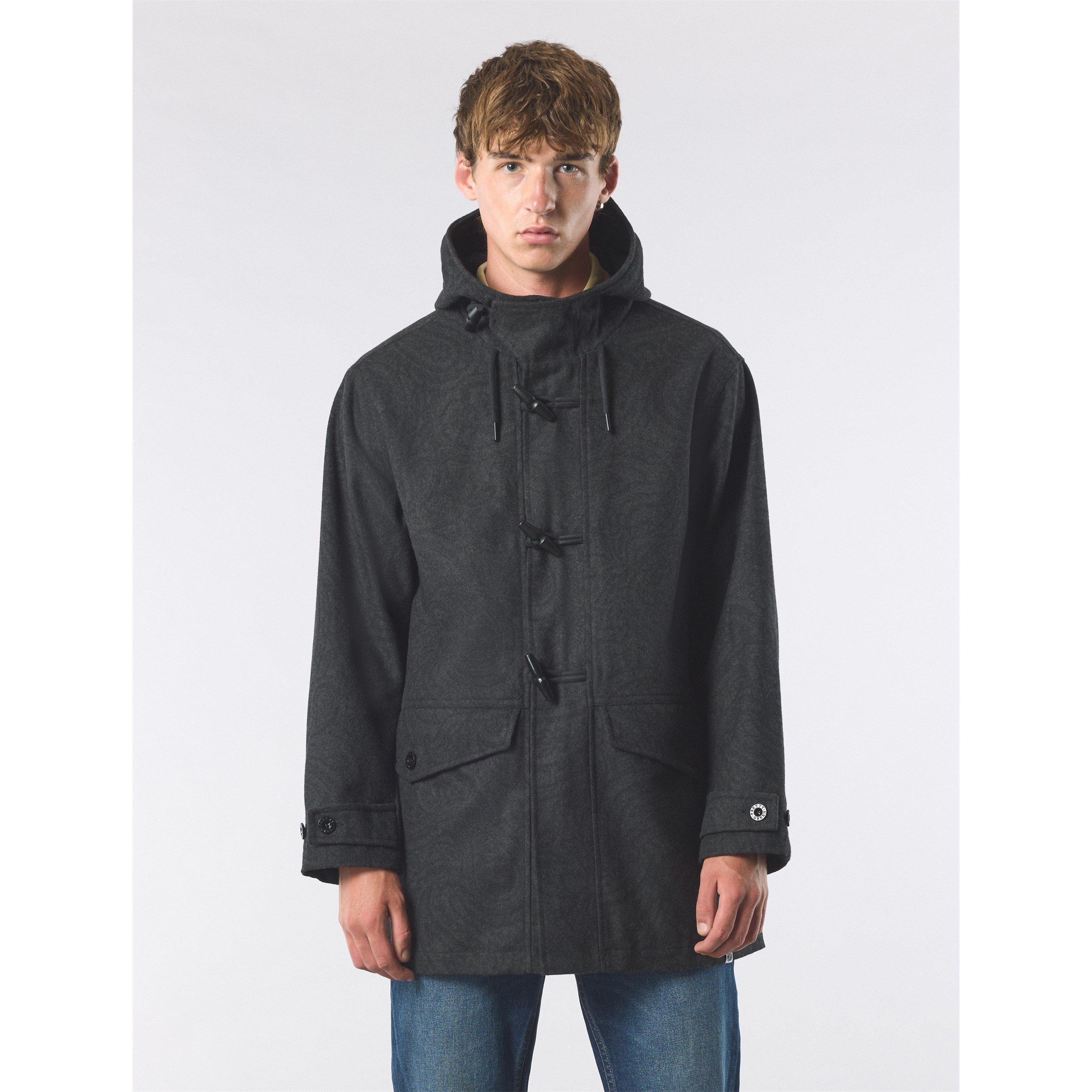 Black - Pretty Green - Men's Randolph Duffle Coat - 2