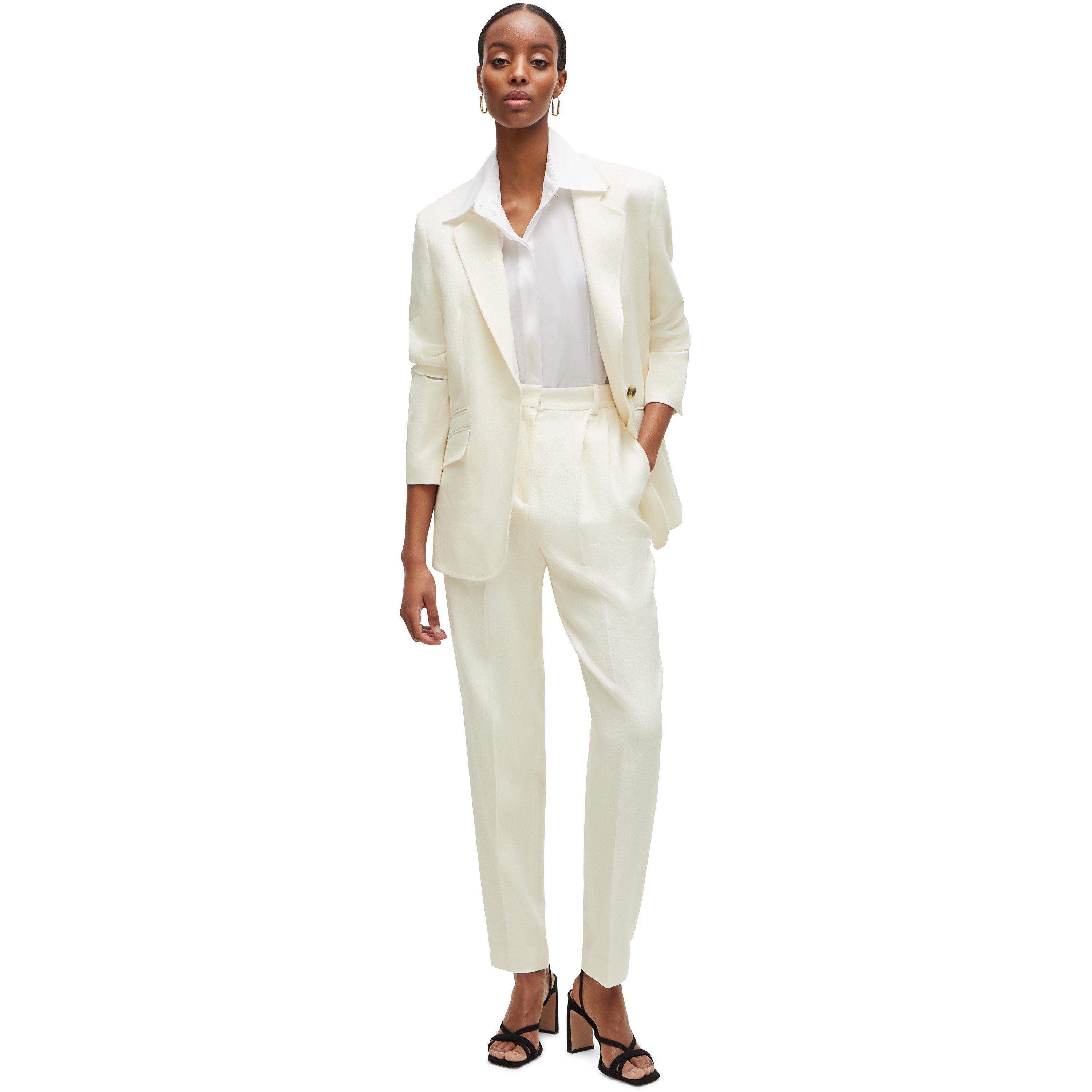 Open White - Boss - Women's Jopeta Stylish Blazer - 3