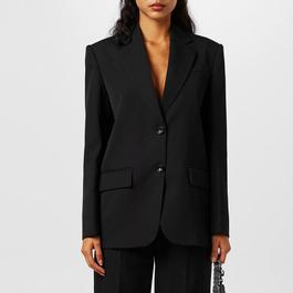 Alexander Wang Logo Boxy Blazer