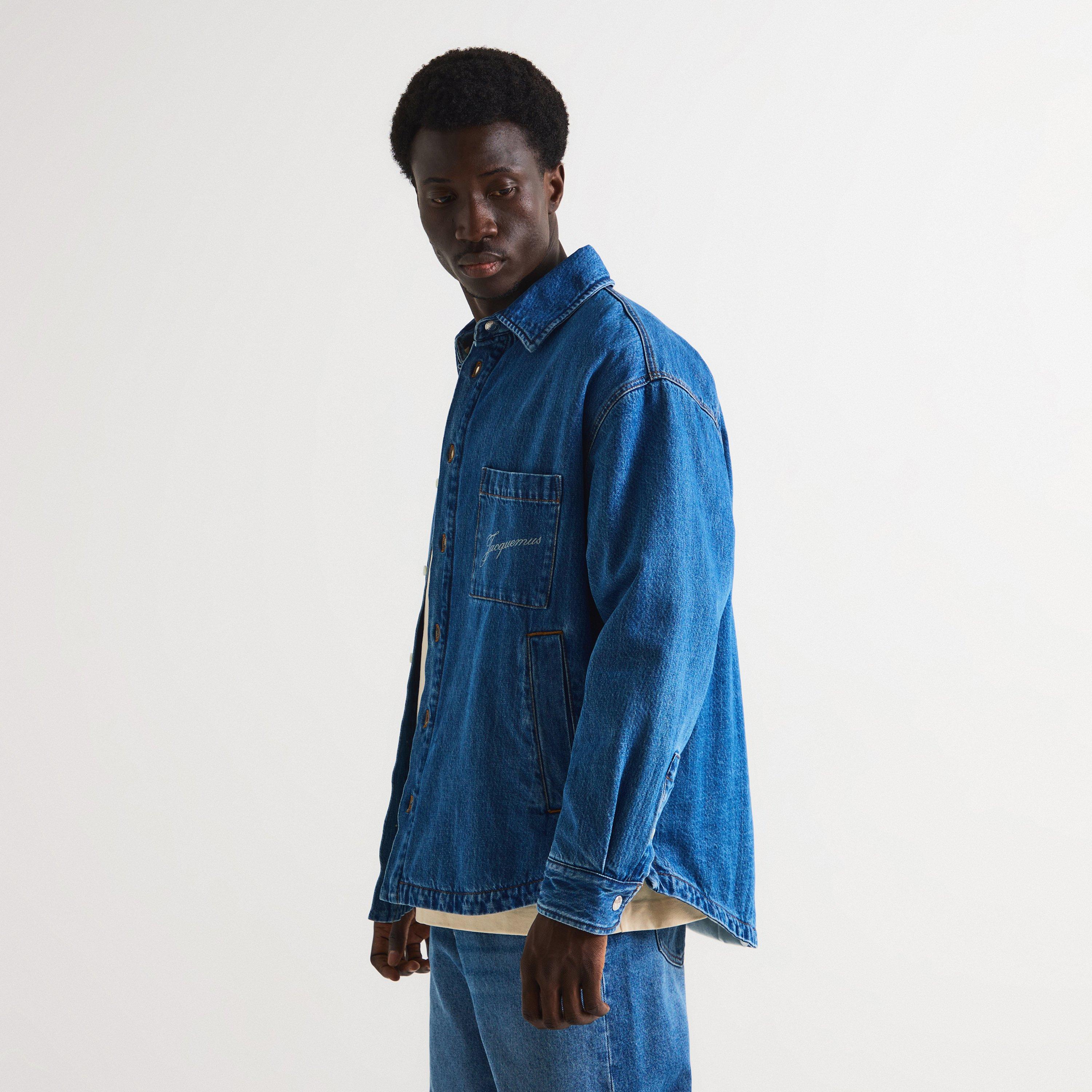 Blue/Tabac - Jacquemus - Men's Overshirt - 3