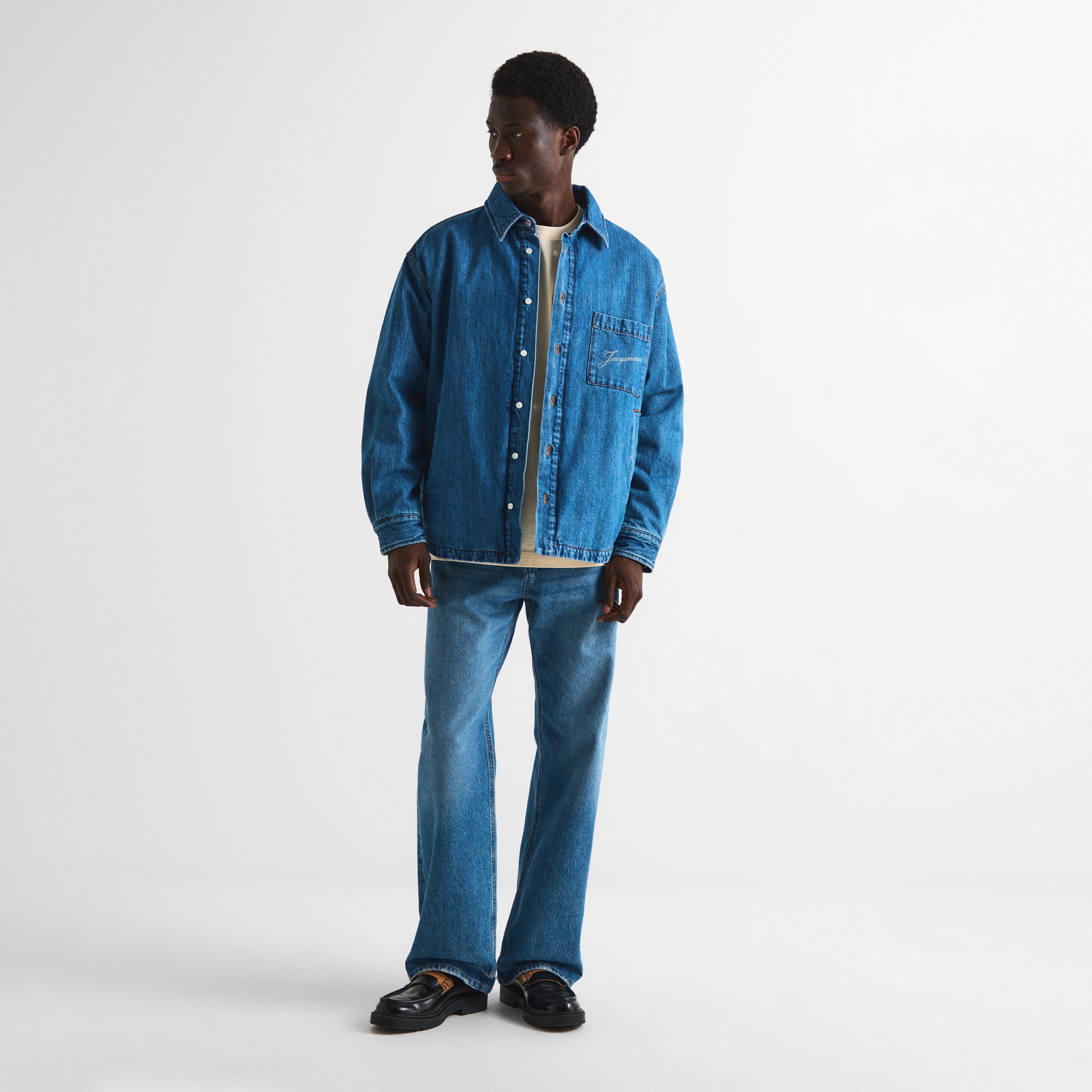 Blue/Tabac - Jacquemus - Men's Overshirt - 6