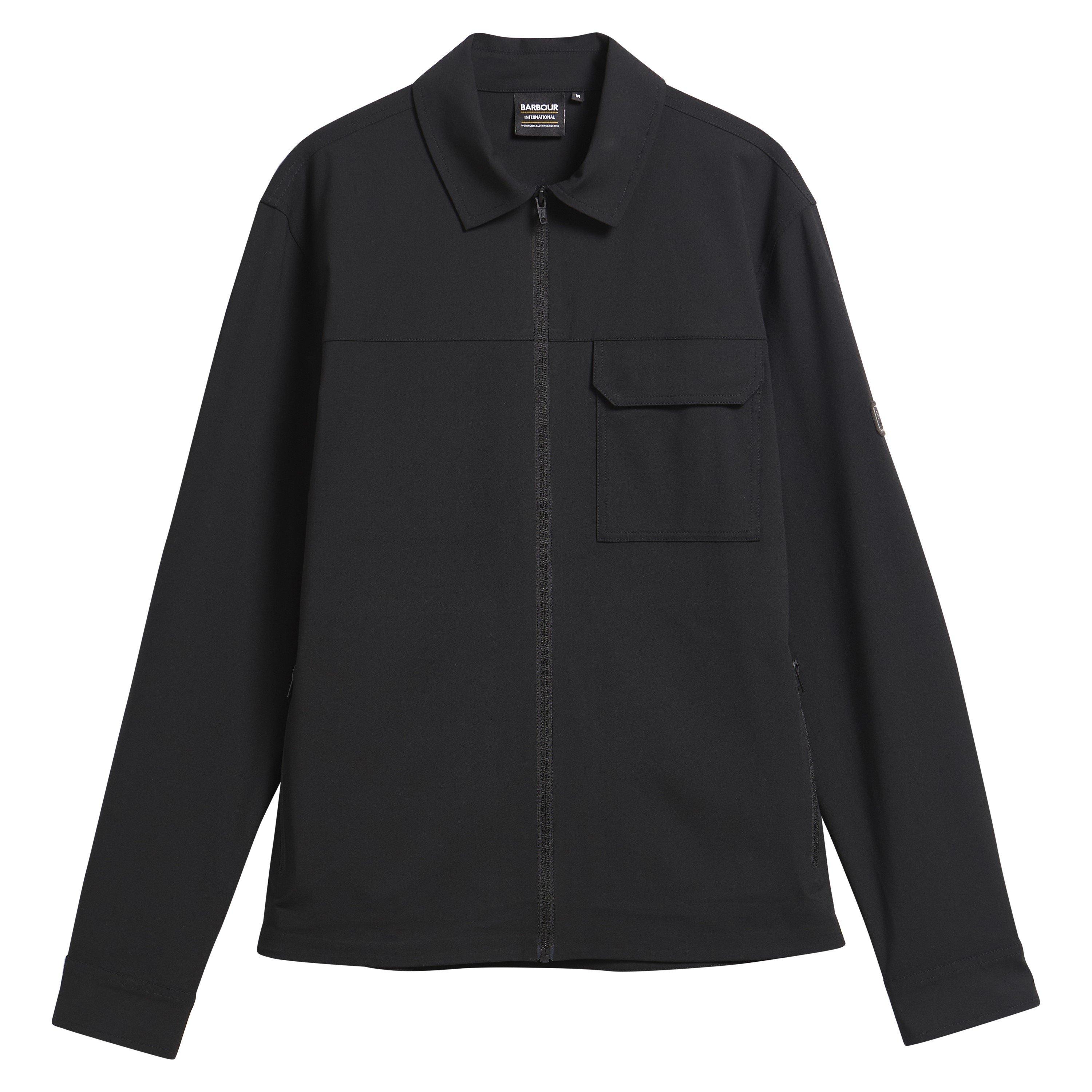 Black - Barbour International - B.Int Tash Overshirt Sn64 - 1