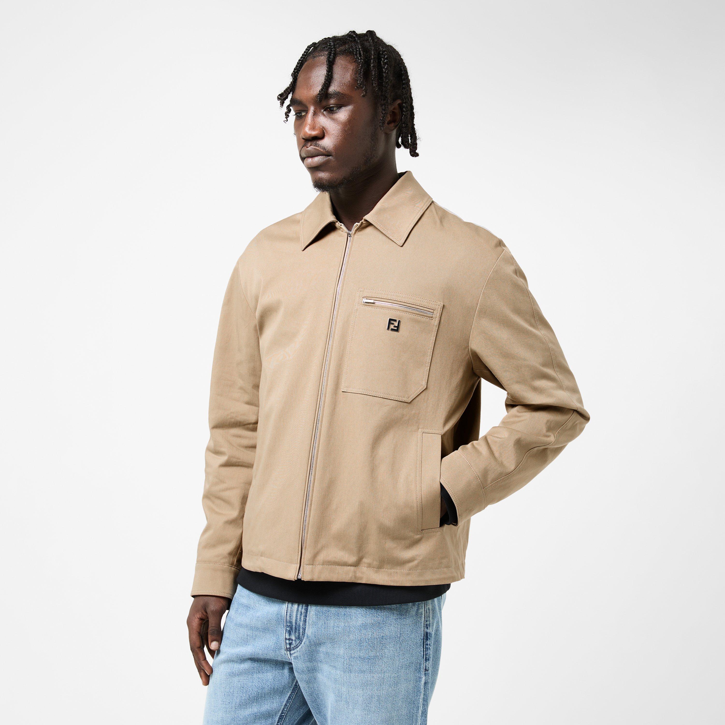 Orzo - Fendi - Men's Structured Coach Jacket - 3