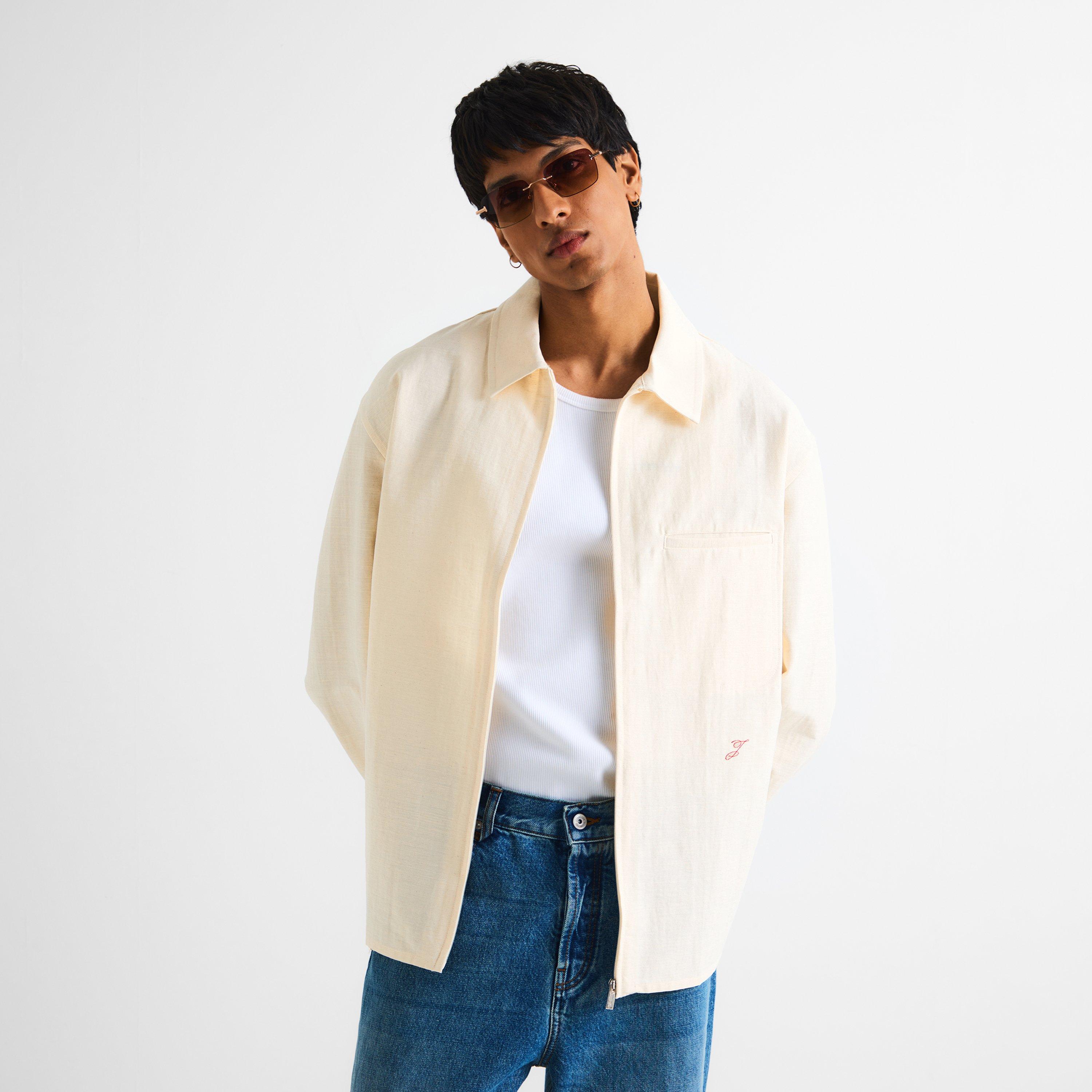 Off-White - Jacquemus - Men's Jacquard Rosemary Overshirt - 3