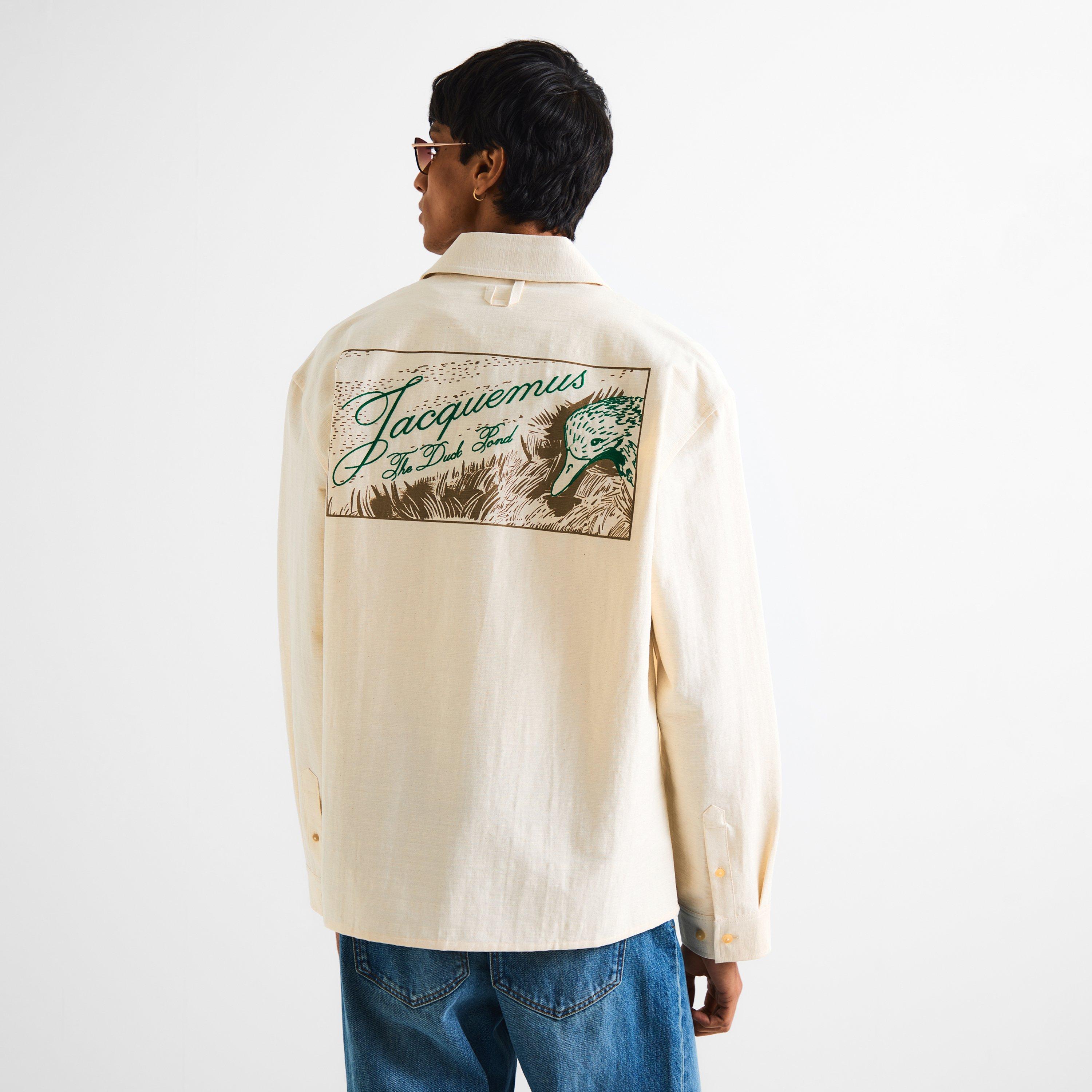Off-White - Jacquemus - Men's Jacquard Rosemary Overshirt - 4
