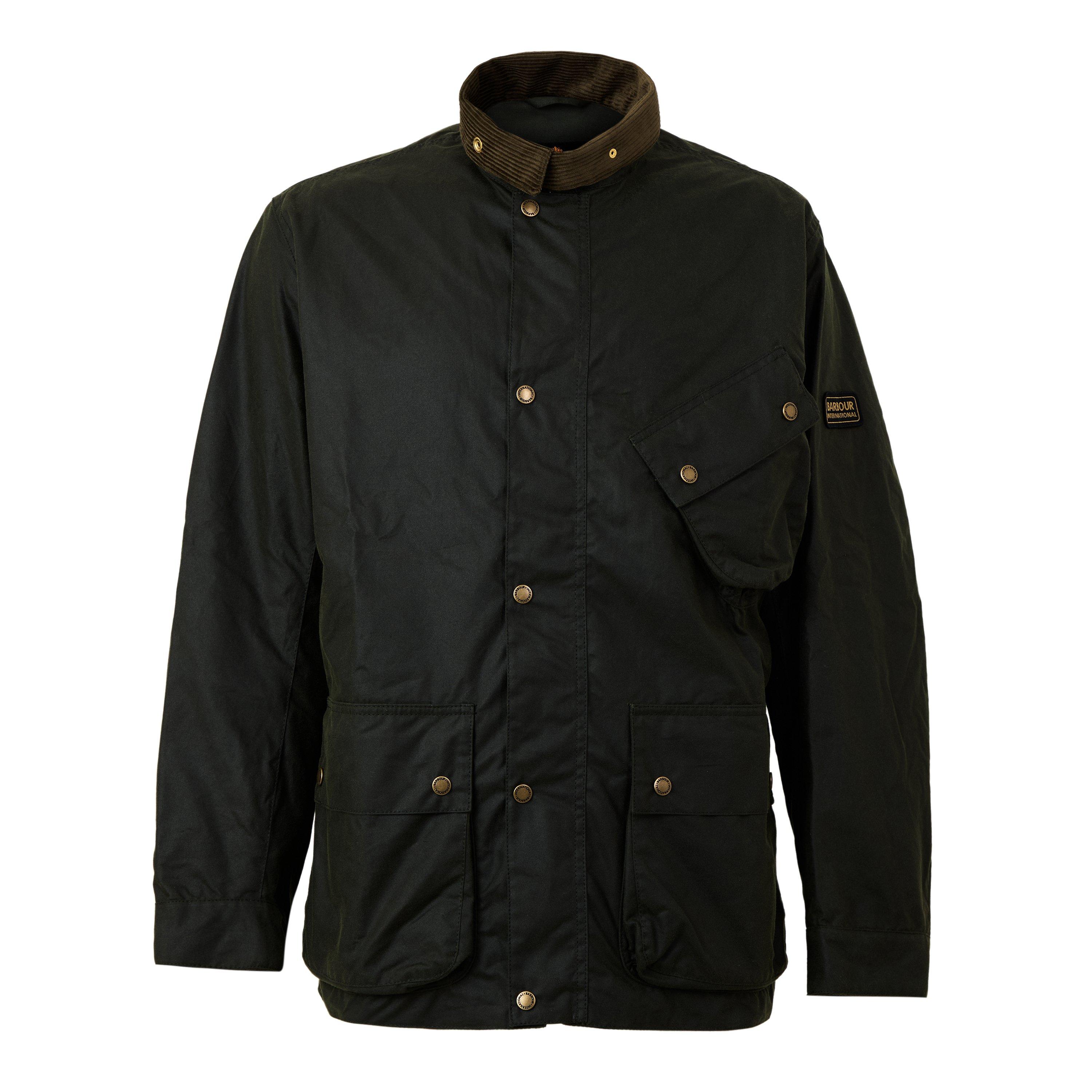 Barbour International B.Int Brake Line Wax Sn64 - Fern - XL