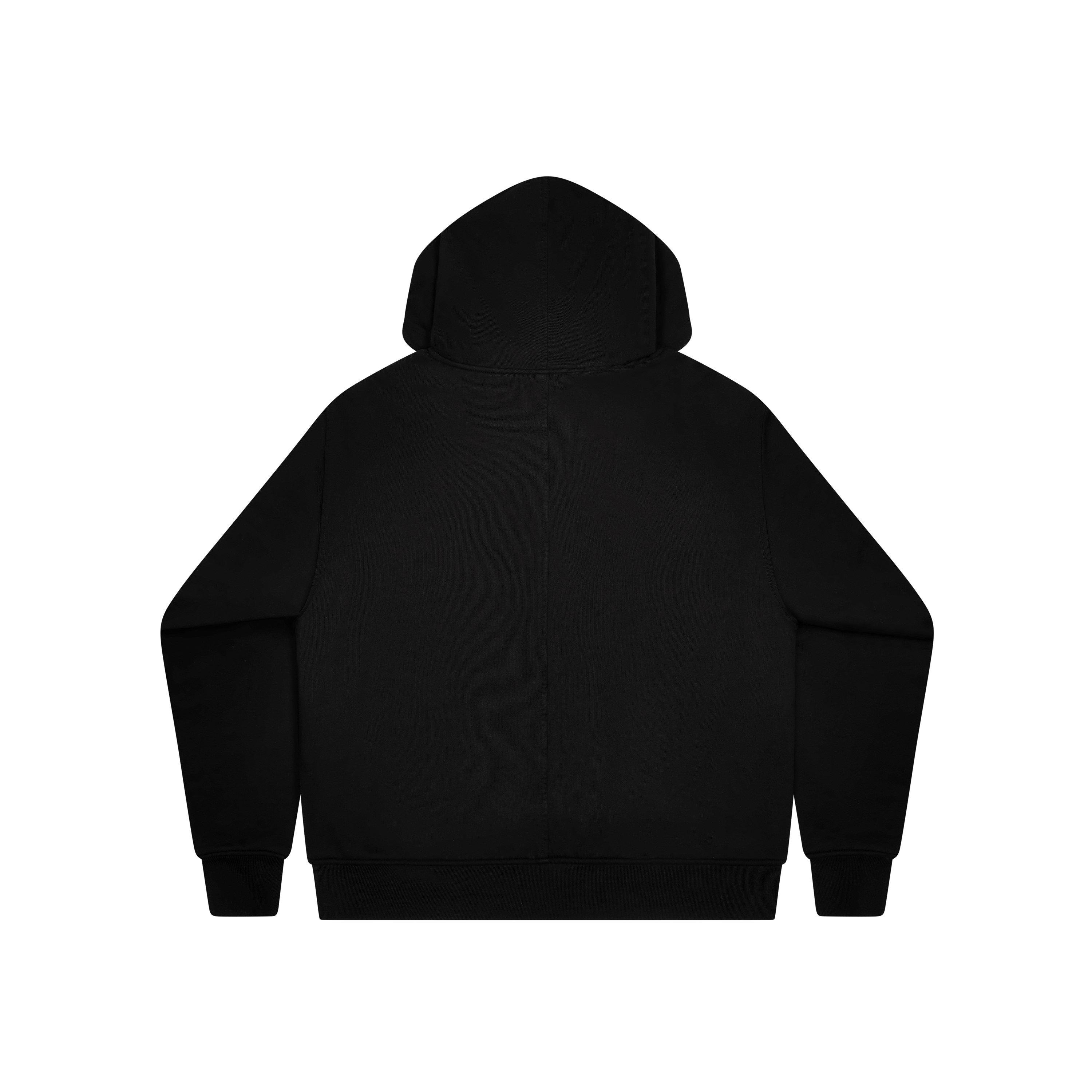 Black - No Fear - Hood Puffer Sn54 - 2