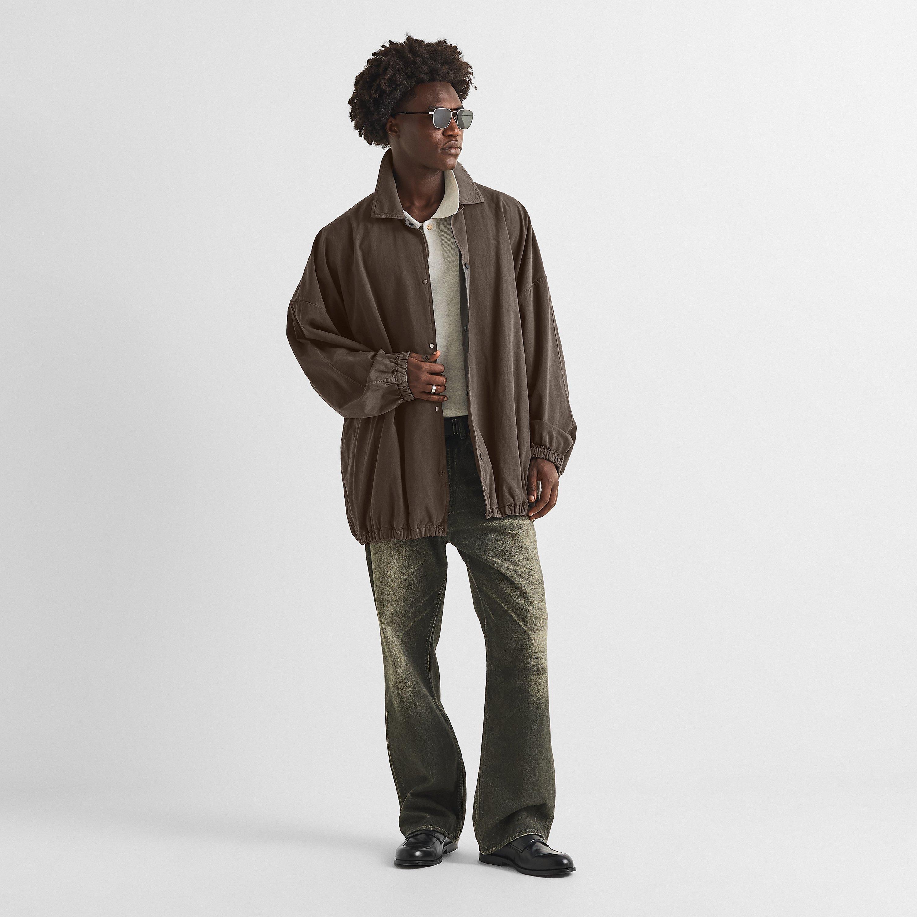 Dark Grey - Fear Of God - Men's Windbreaker - 6