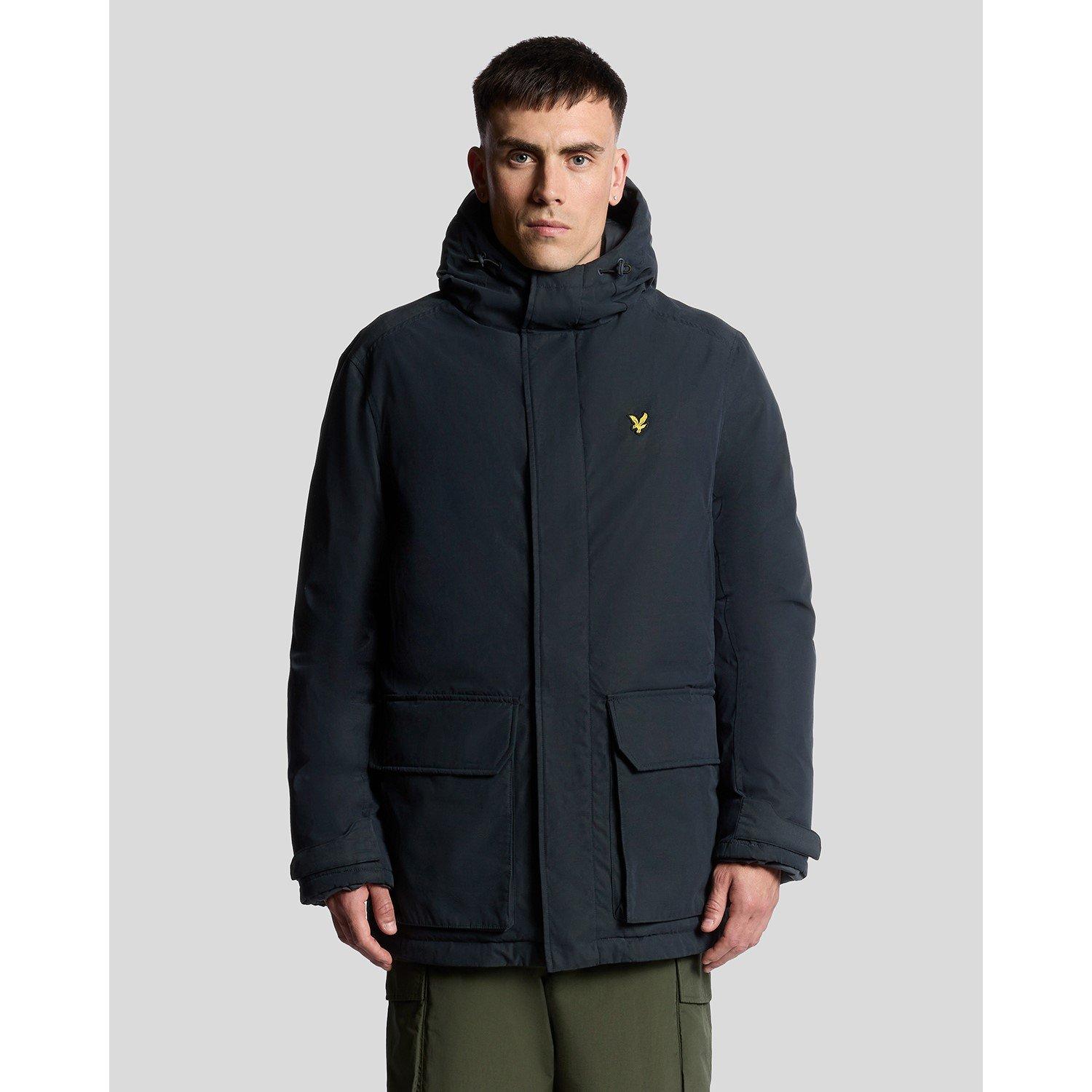 Azul Marinho Escuro - Lyle and Scott - Men's Membrane Quilted Jacket - 2