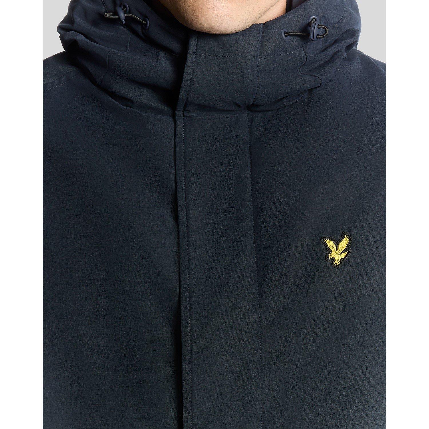 Azul Marinho Escuro - Lyle and Scott - Men's Membrane Quilted Jacket - 4