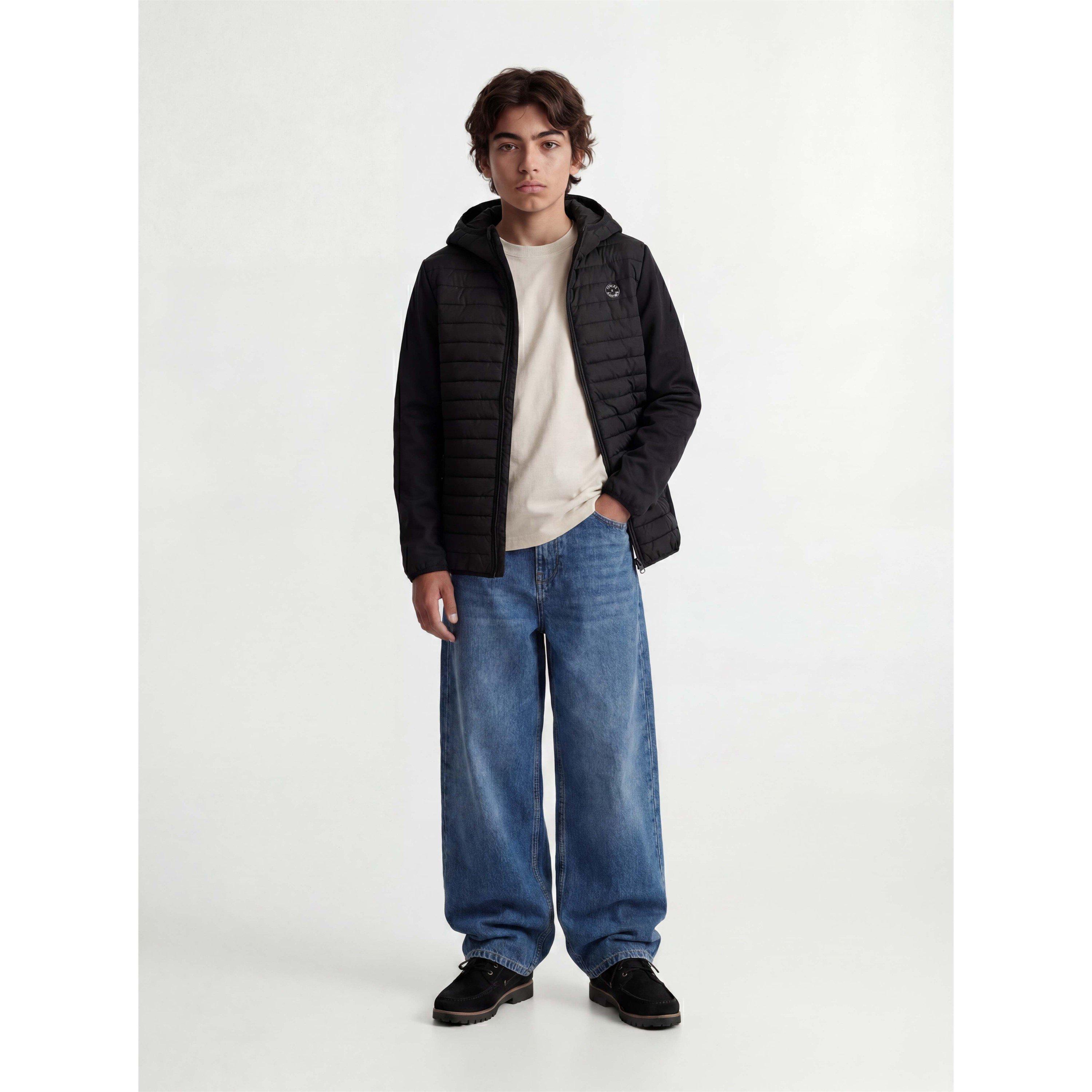 Zwart - Jack and Jones - Jack Multi Qlt Jkt Jn64 - 5