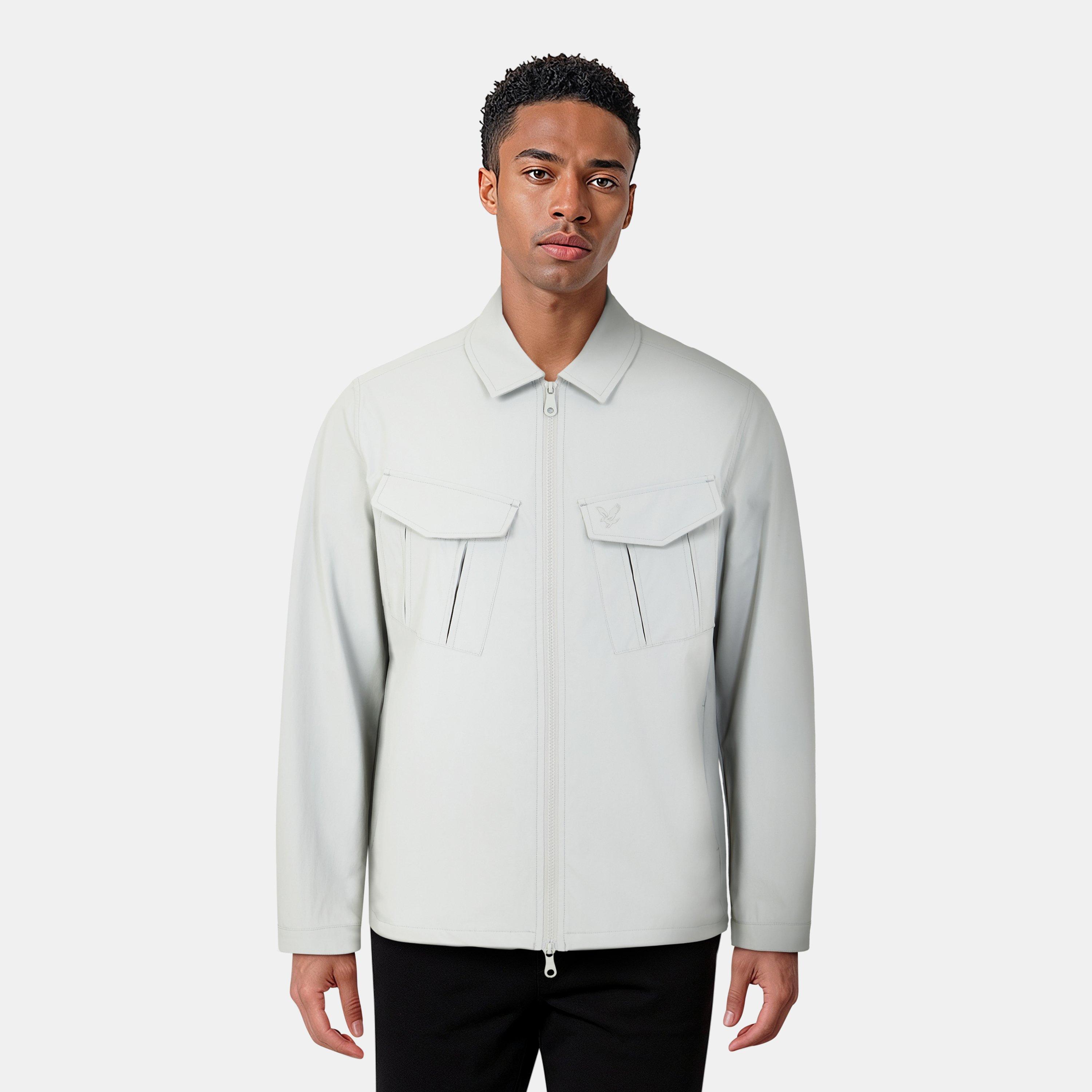 Mirage cinzento - Lyle and Scott - Men's Pocket Overshirt - 3