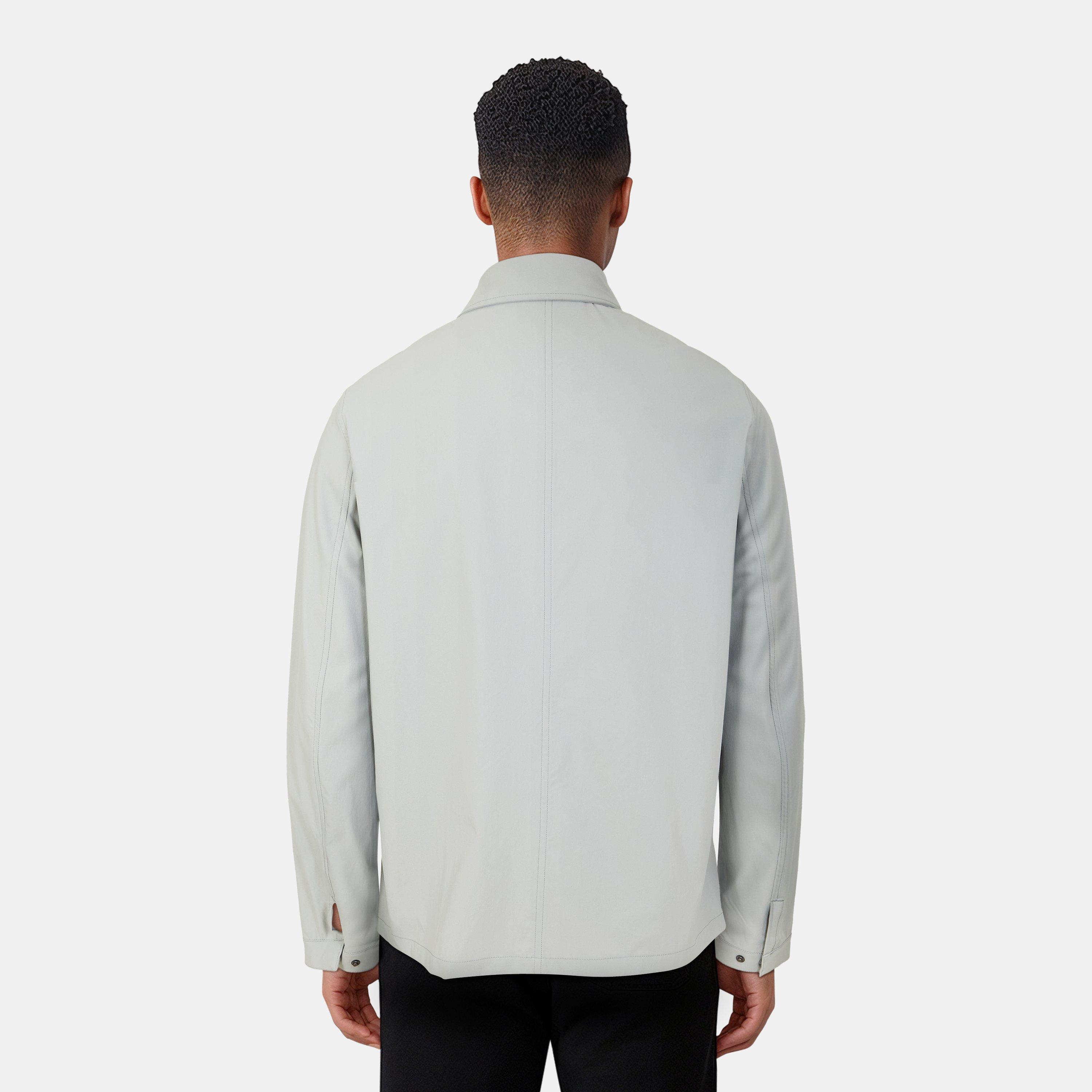 Mirage cinzento - Lyle and Scott - Men's Pocket Overshirt - 4