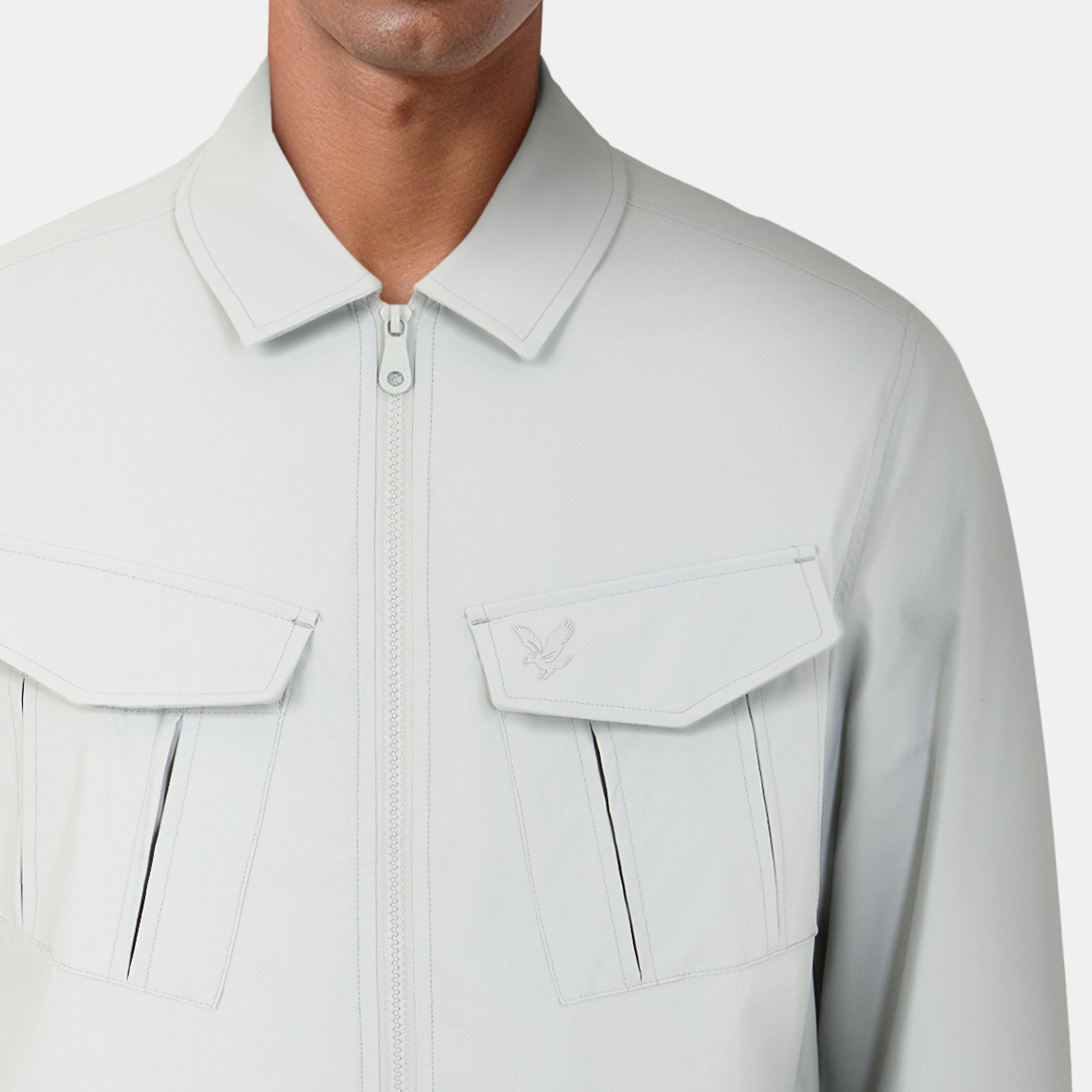 Mirage cinzento - Lyle and Scott - Men's Pocket Overshirt - 5