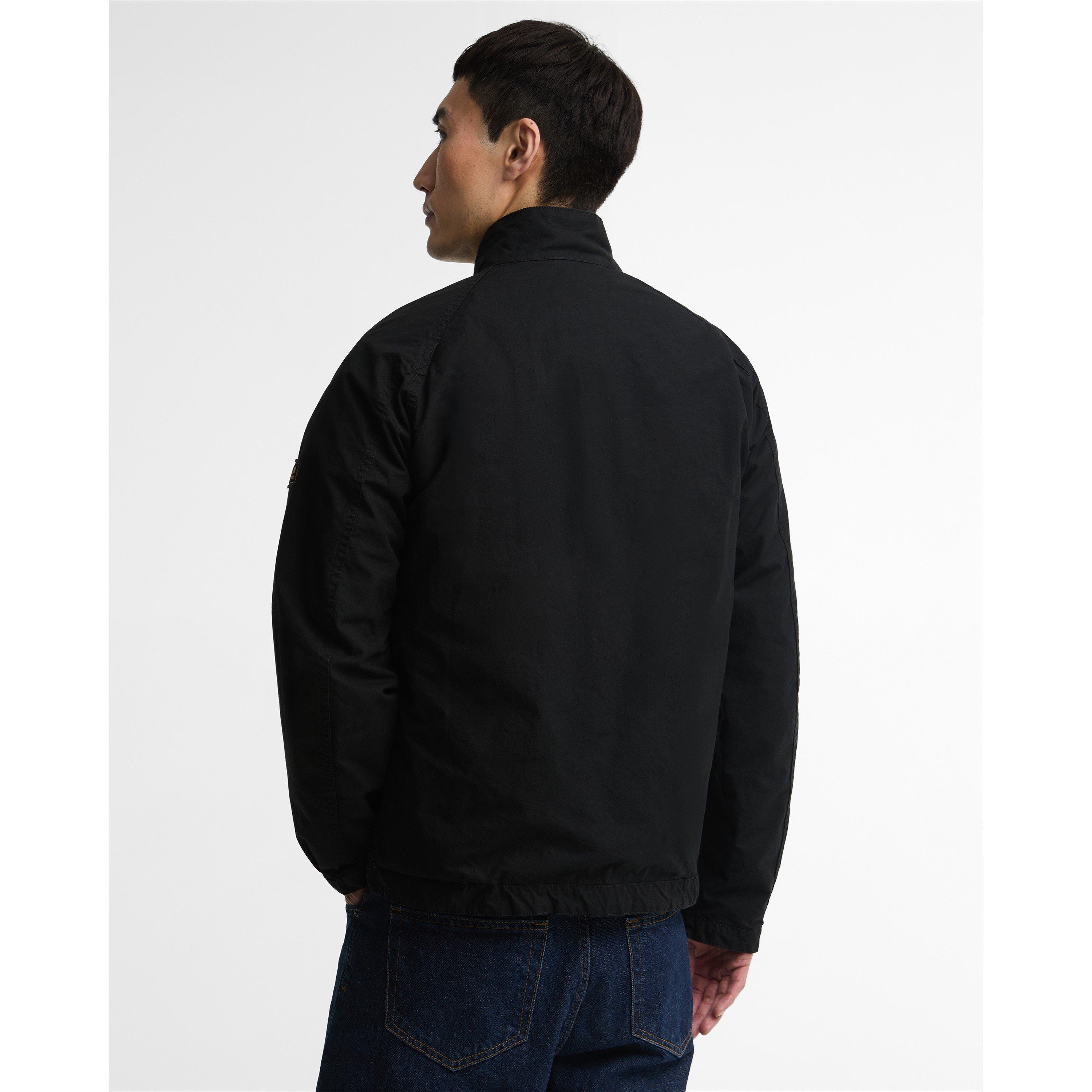 Black - Barbour International - Men's Club Blouson Full-Zip Wax Jacket - 3