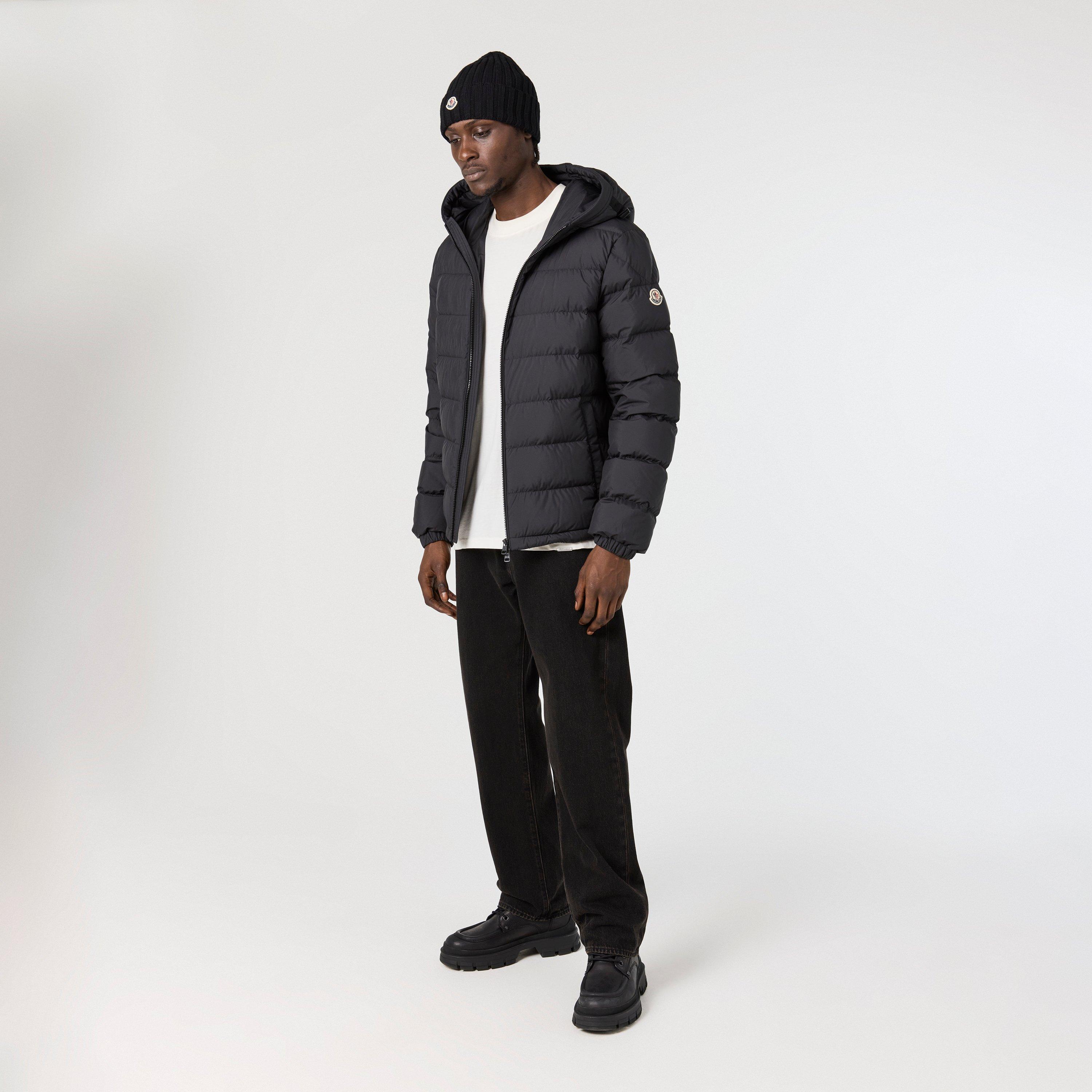 Black - Moncler - Men's Medium Puffer Jacket - 6