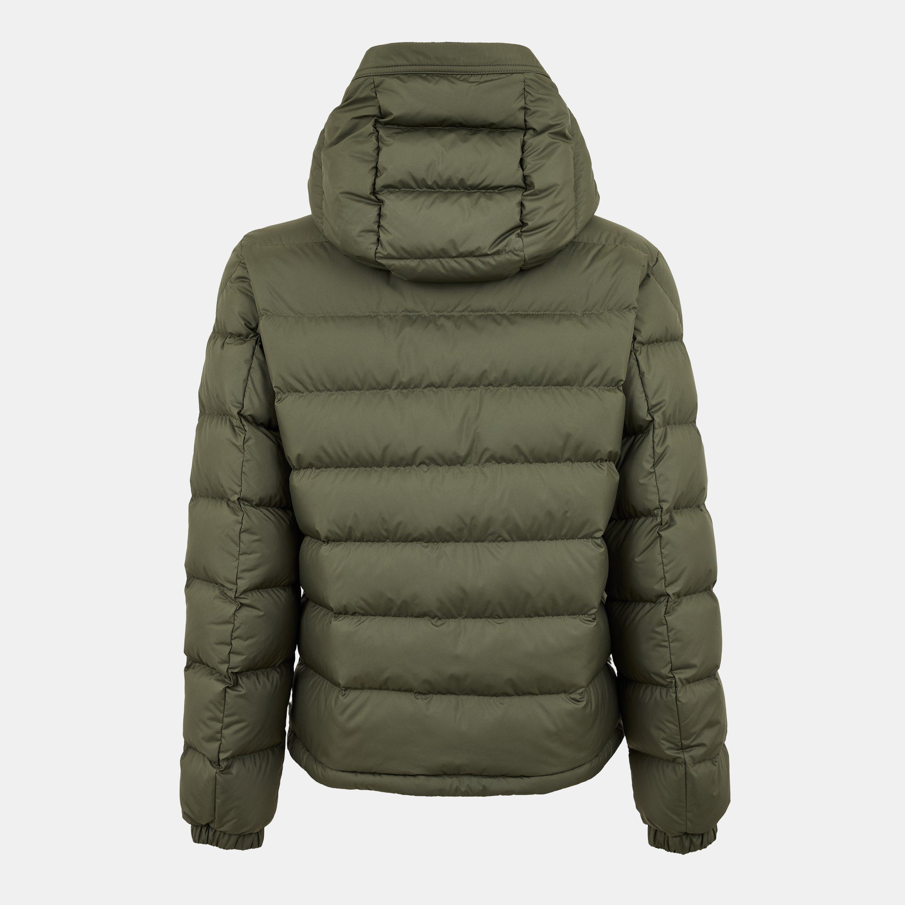 Olive - Moncler - Men's Weather Resistant Medium Puffer Jacket - 2