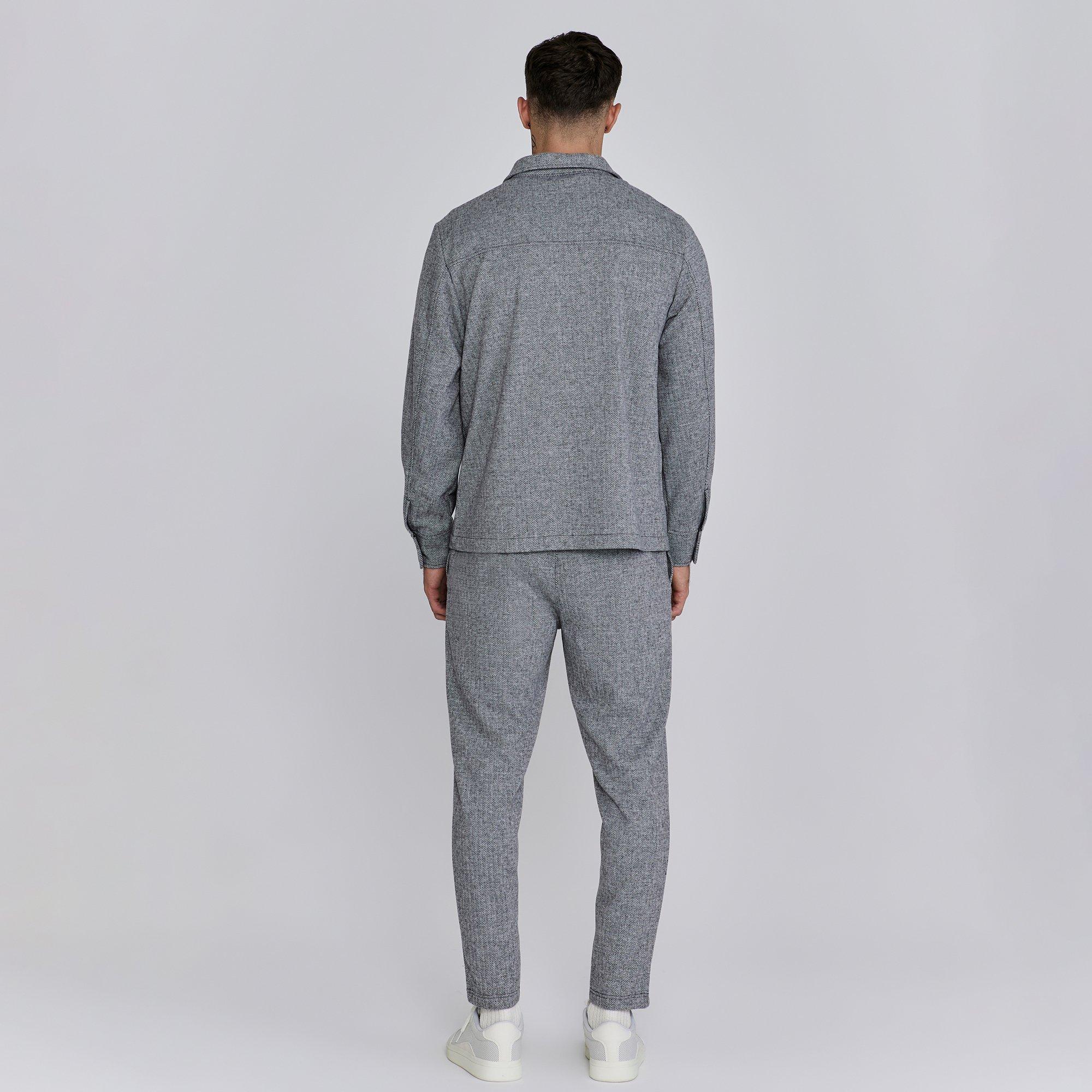 Grey - SikSilk - Smart Overshirt - 5