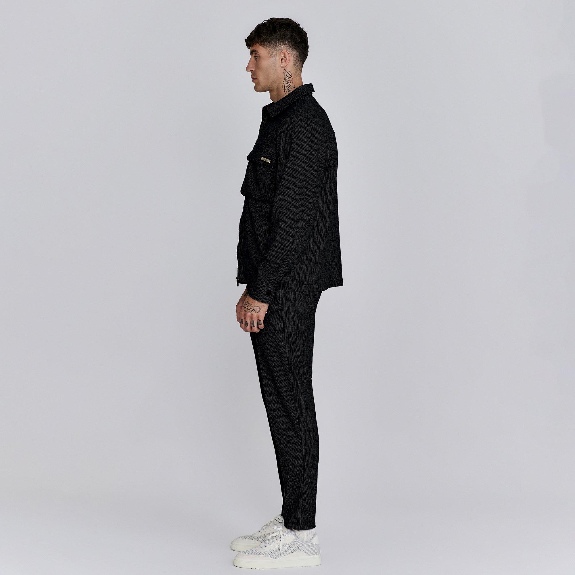 Preto - SikSilk - Smart Overshirt - 4