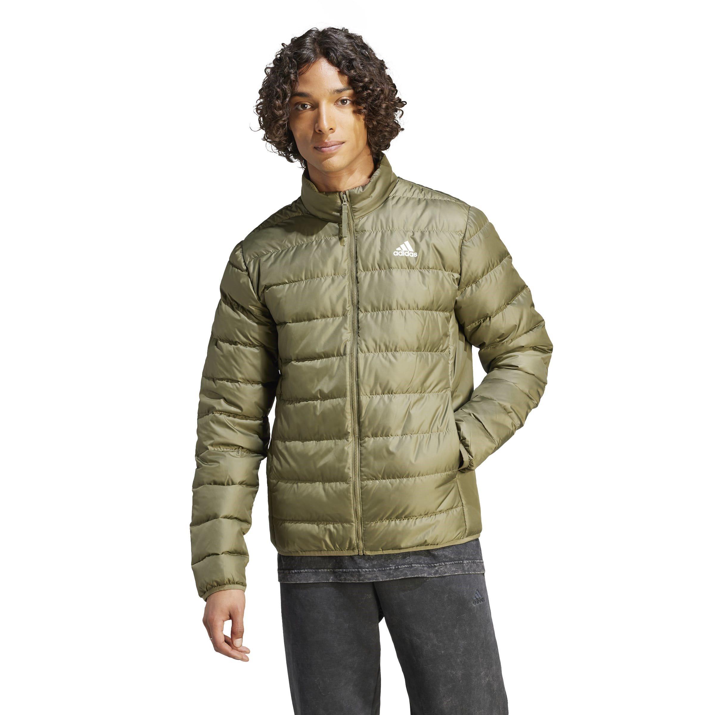Olive Strata - adidas - Light Down Jacket Mens - 2