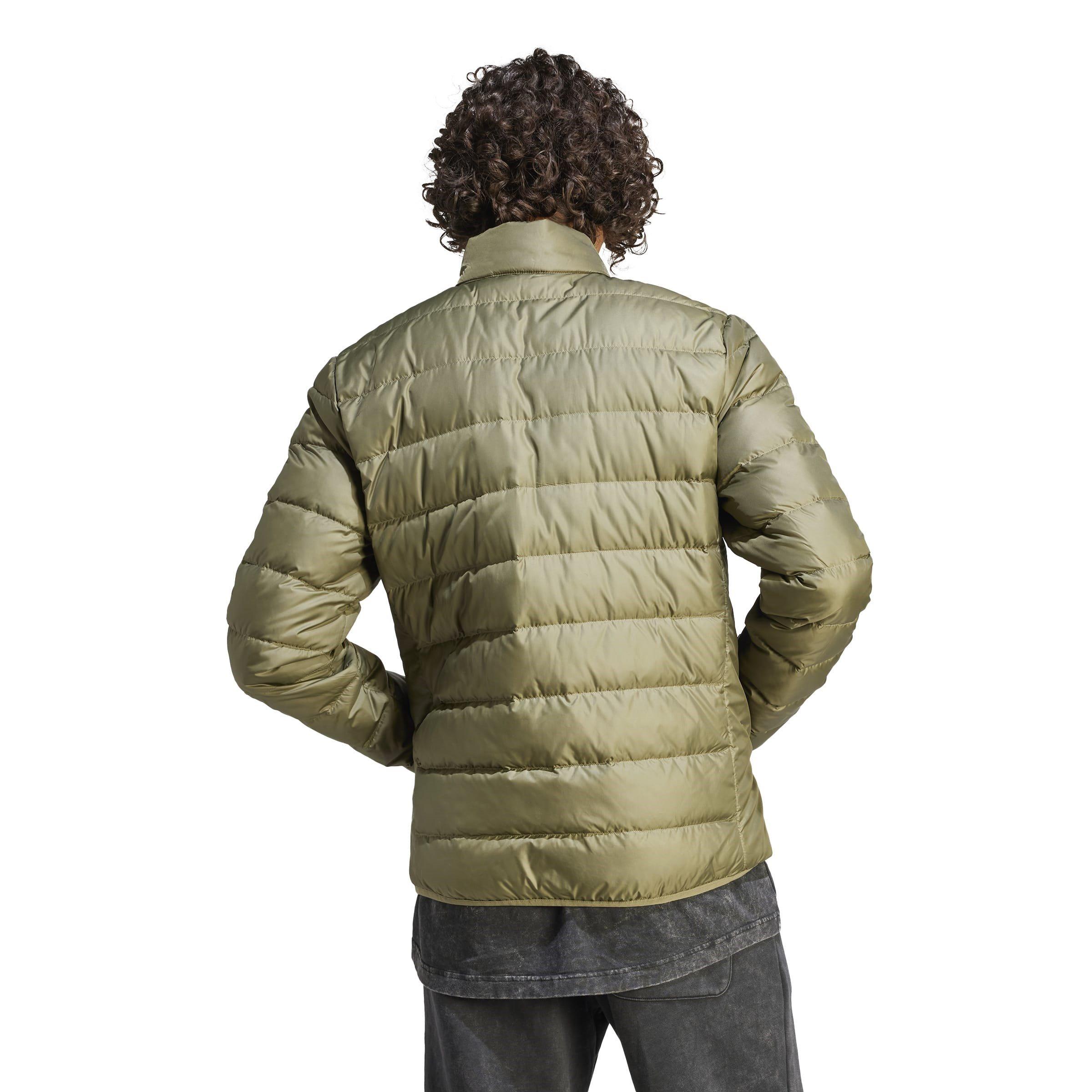 Olive Strata - adidas - Light Down Jacket Mens - 3