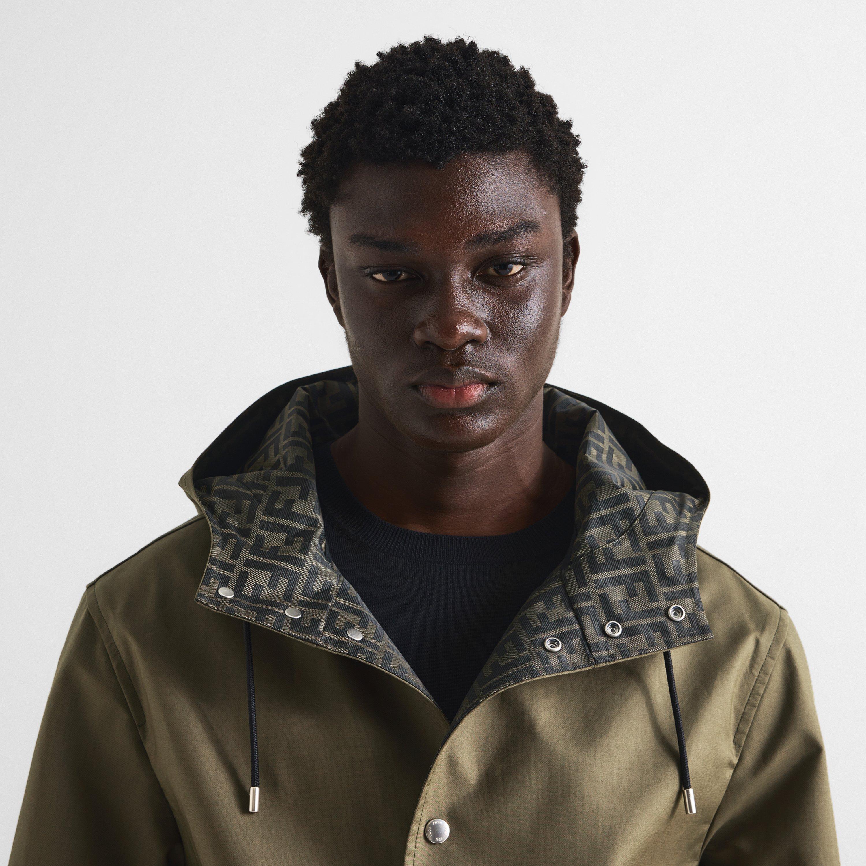 Green - Fendi - Men's FF Hooded Mac - 5