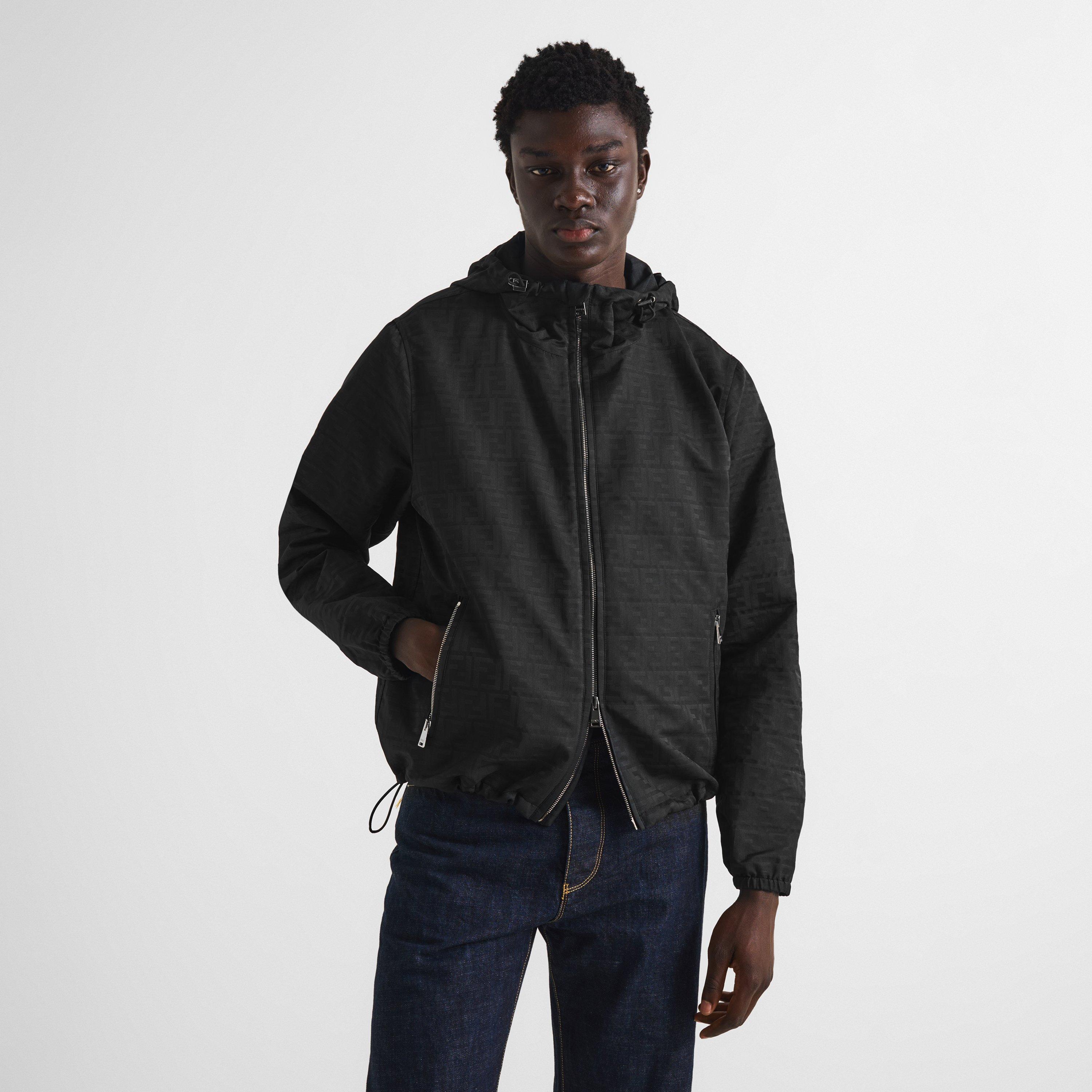 Nero - Fendi - Men's FF Windbreaker - 3
