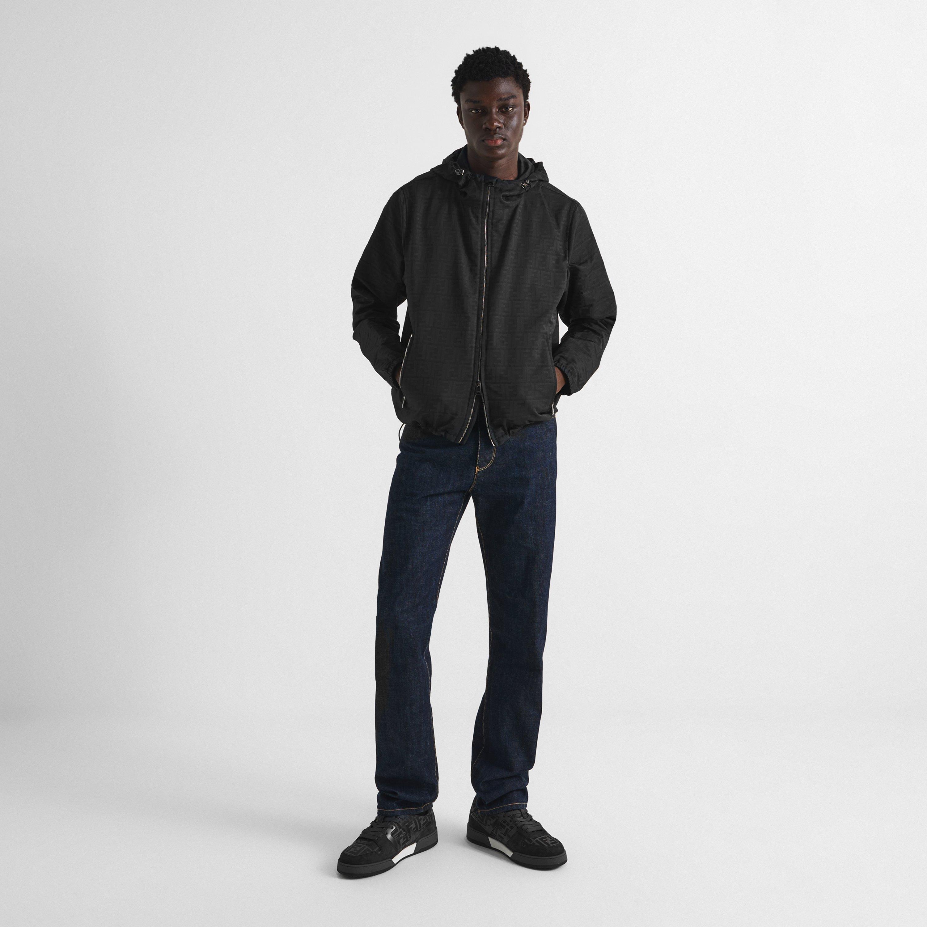 Nero - Fendi - Men's FF Windbreaker - 6
