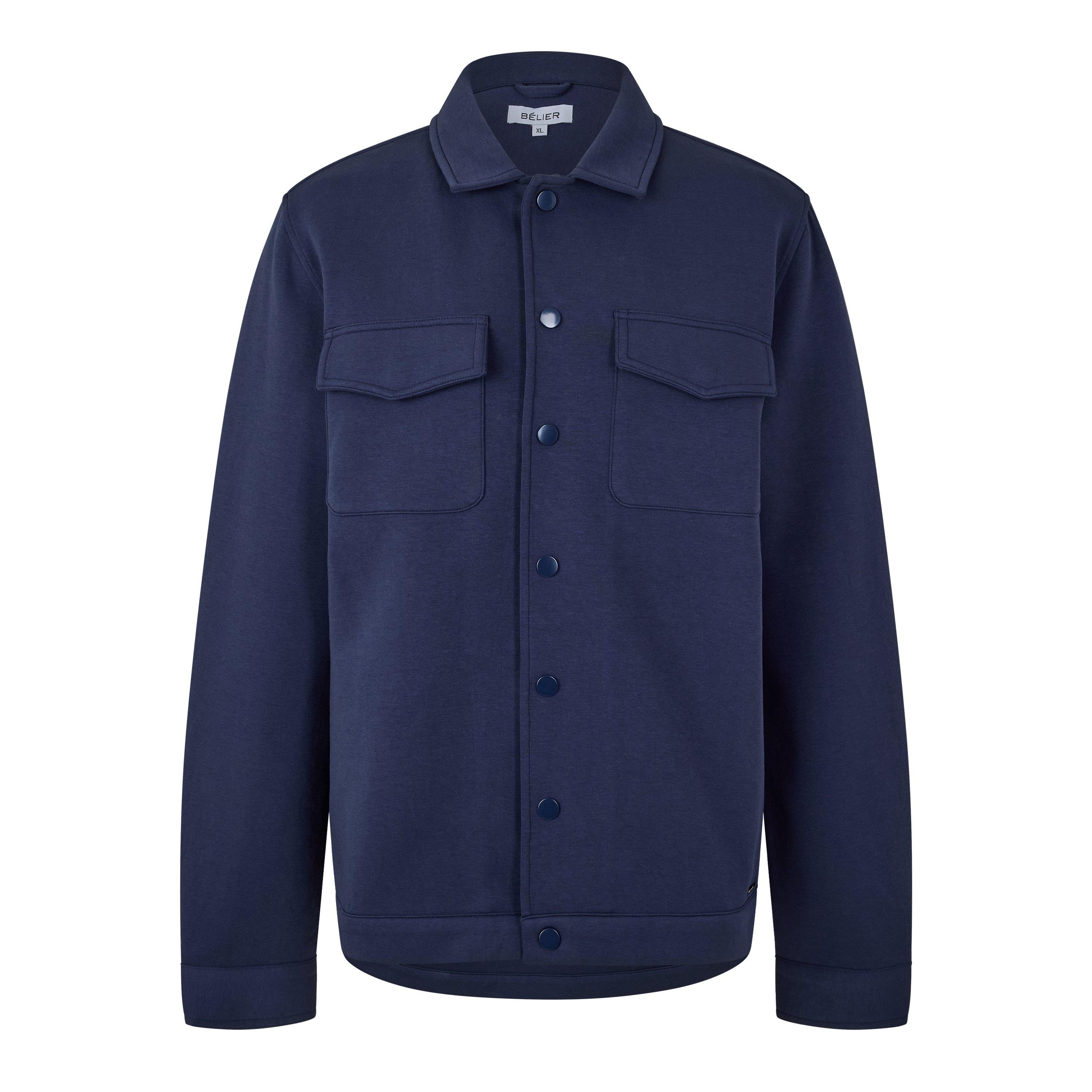 Navy - BELIER - BELIER Prem Jrsy Jkt Sn63 - 1
