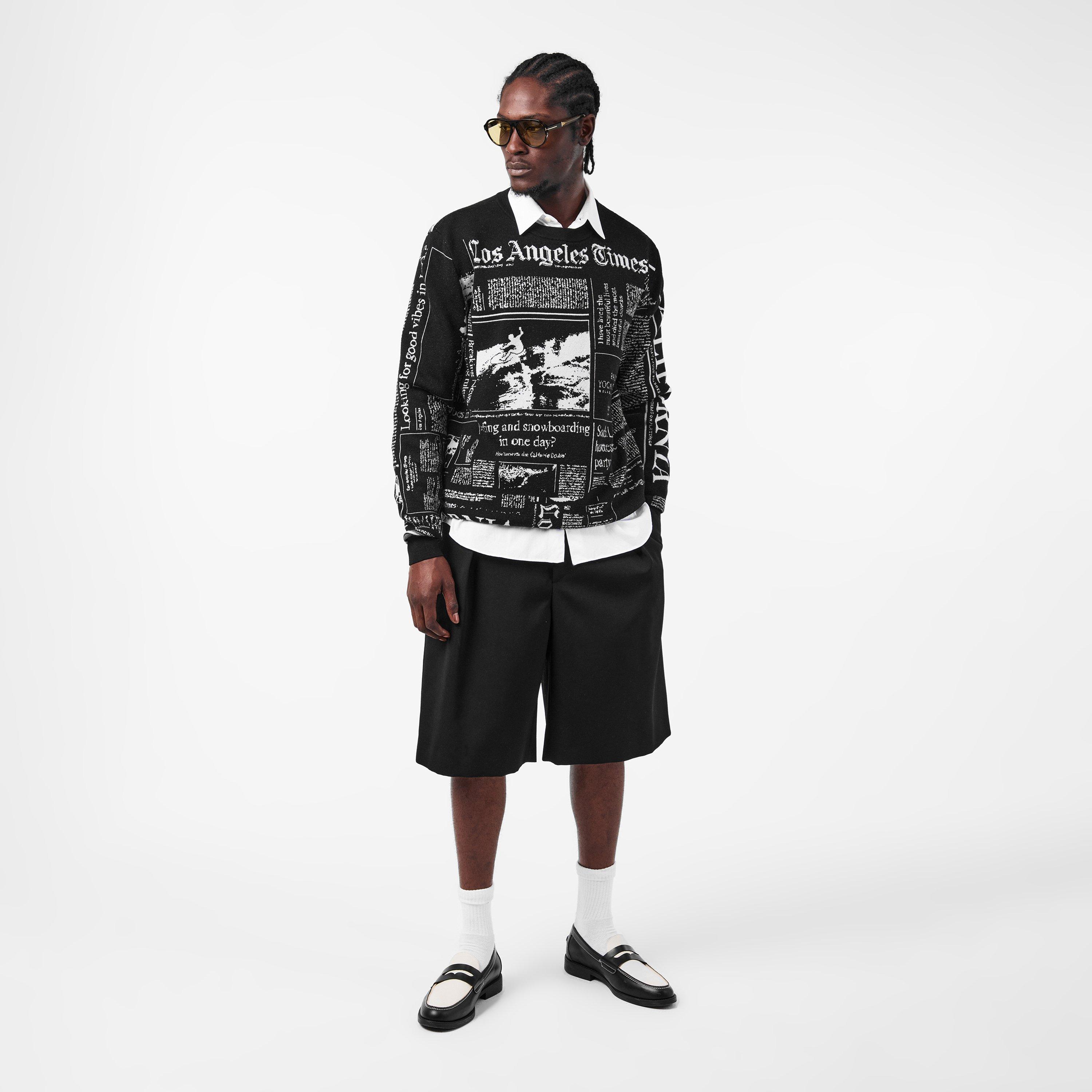 Black/White - Palm Angels - Men's Harrington Jacket - 6