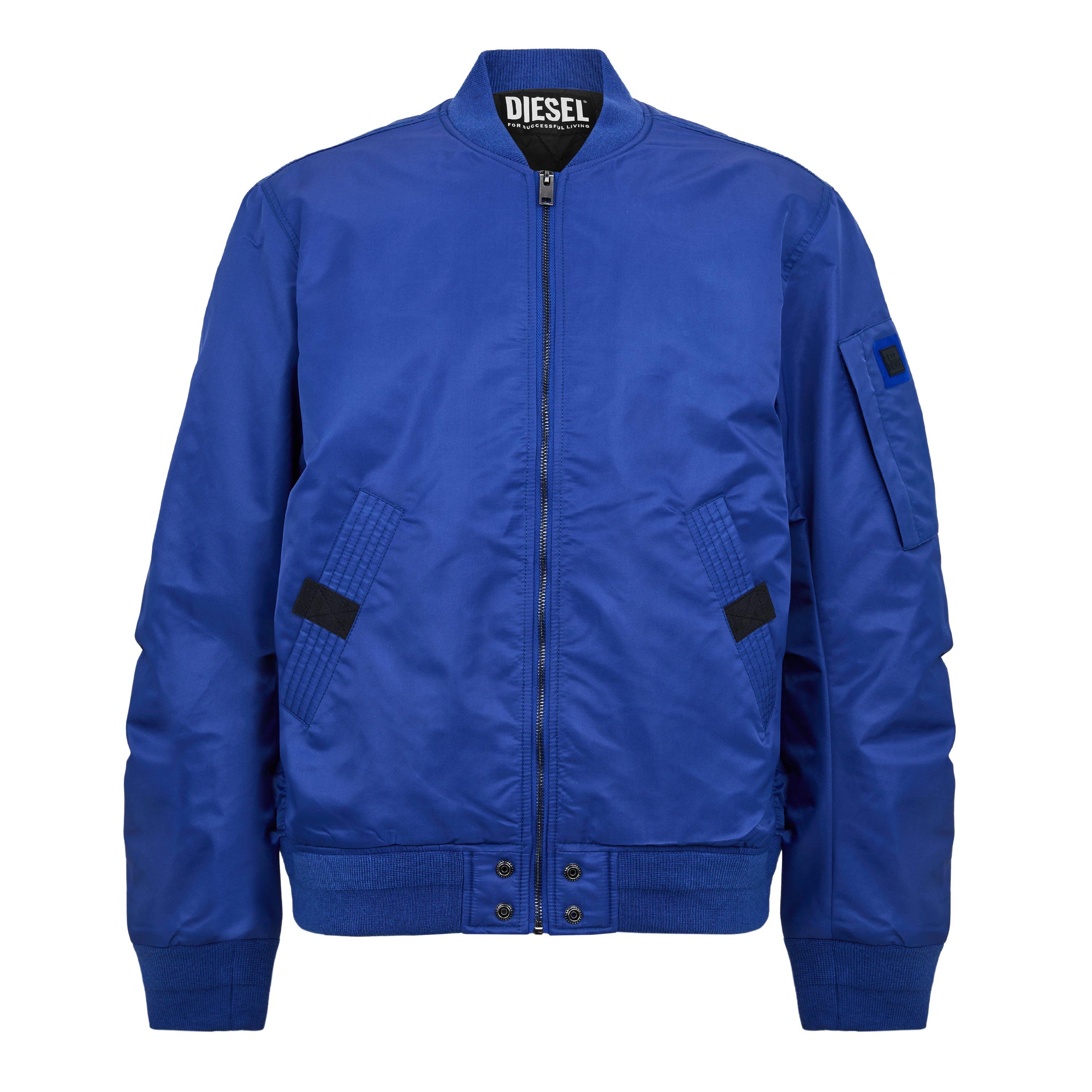 Blue - Diesel - Men's Junior Ross Bomber Jacket - 1