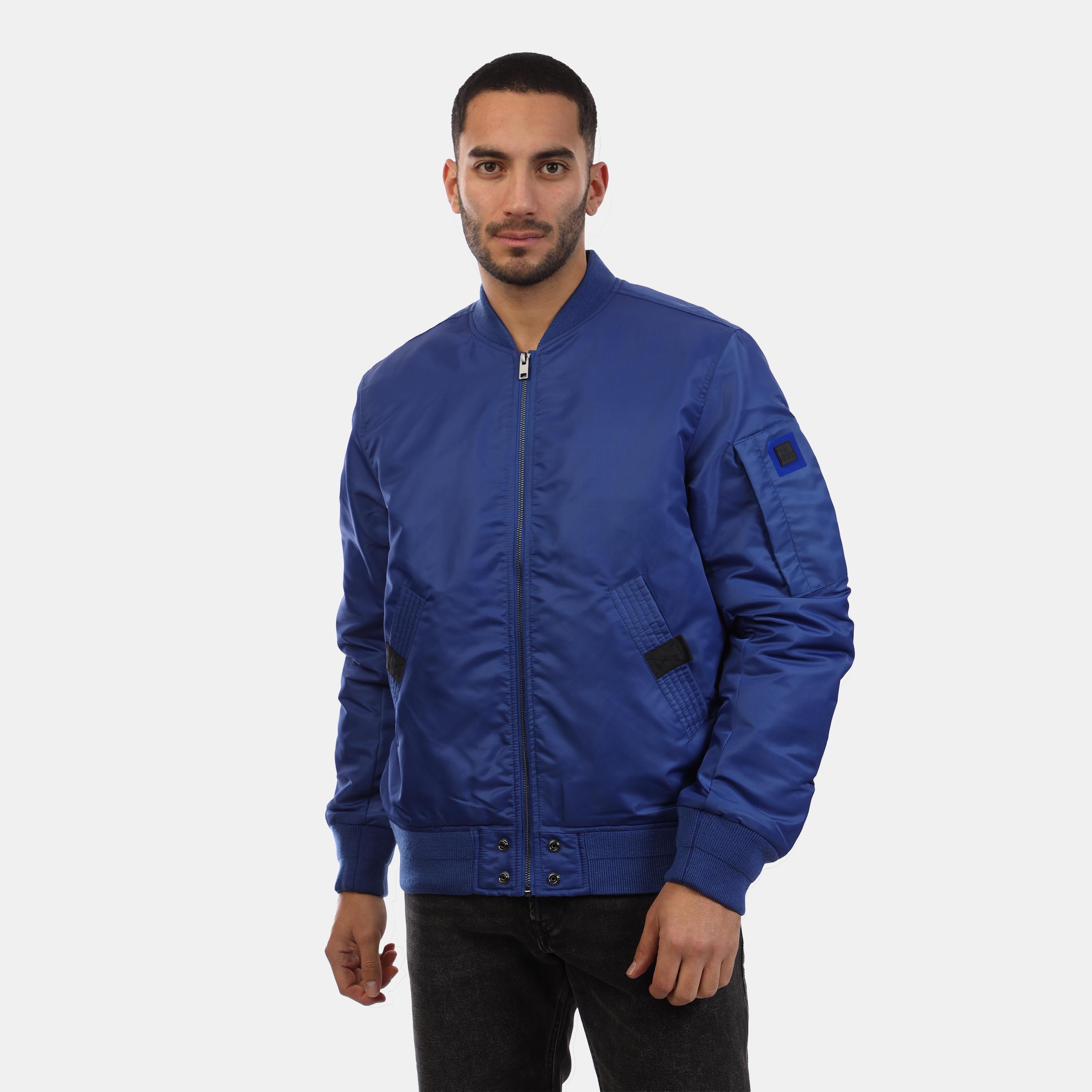 Blue - Diesel - Men's Junior Ross Bomber Jacket - 3