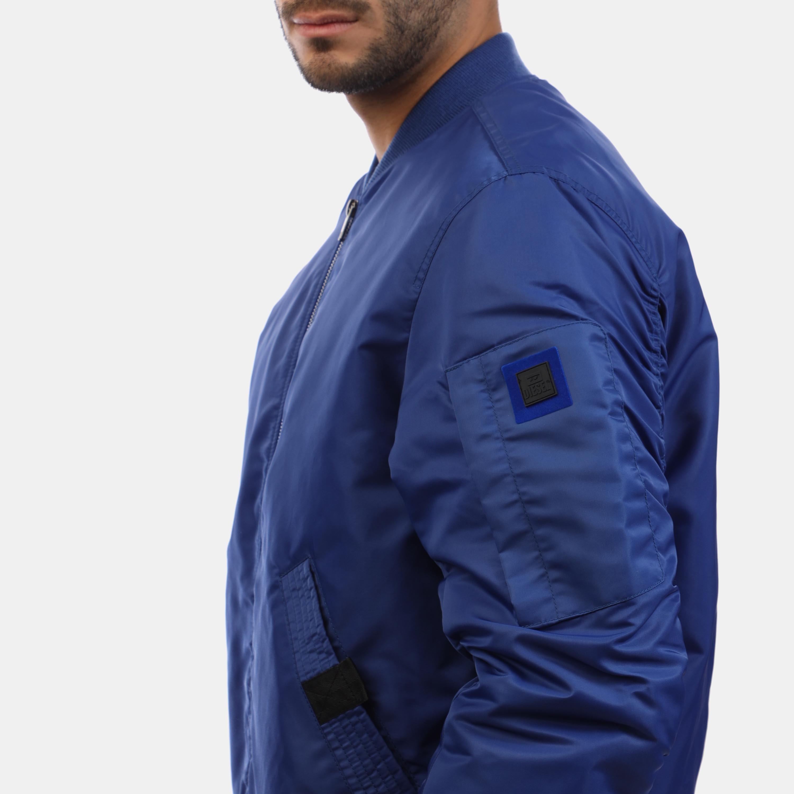 Blue - Diesel - Men's Junior Ross Bomber Jacket - 6
