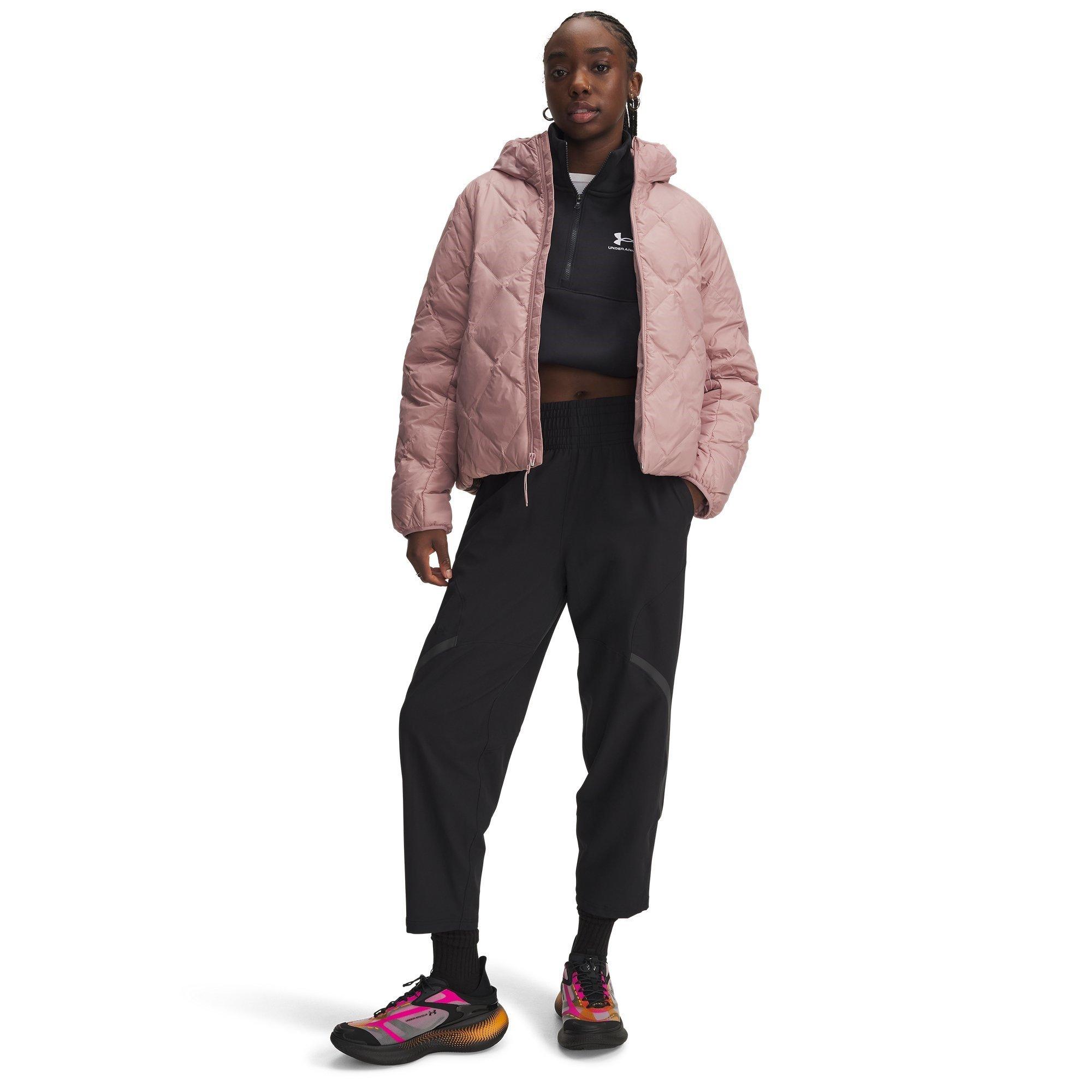 Tourmaline Pink - Under Armour - Women's Legend Water-Repellent Quilted Puffer Jacket - 5