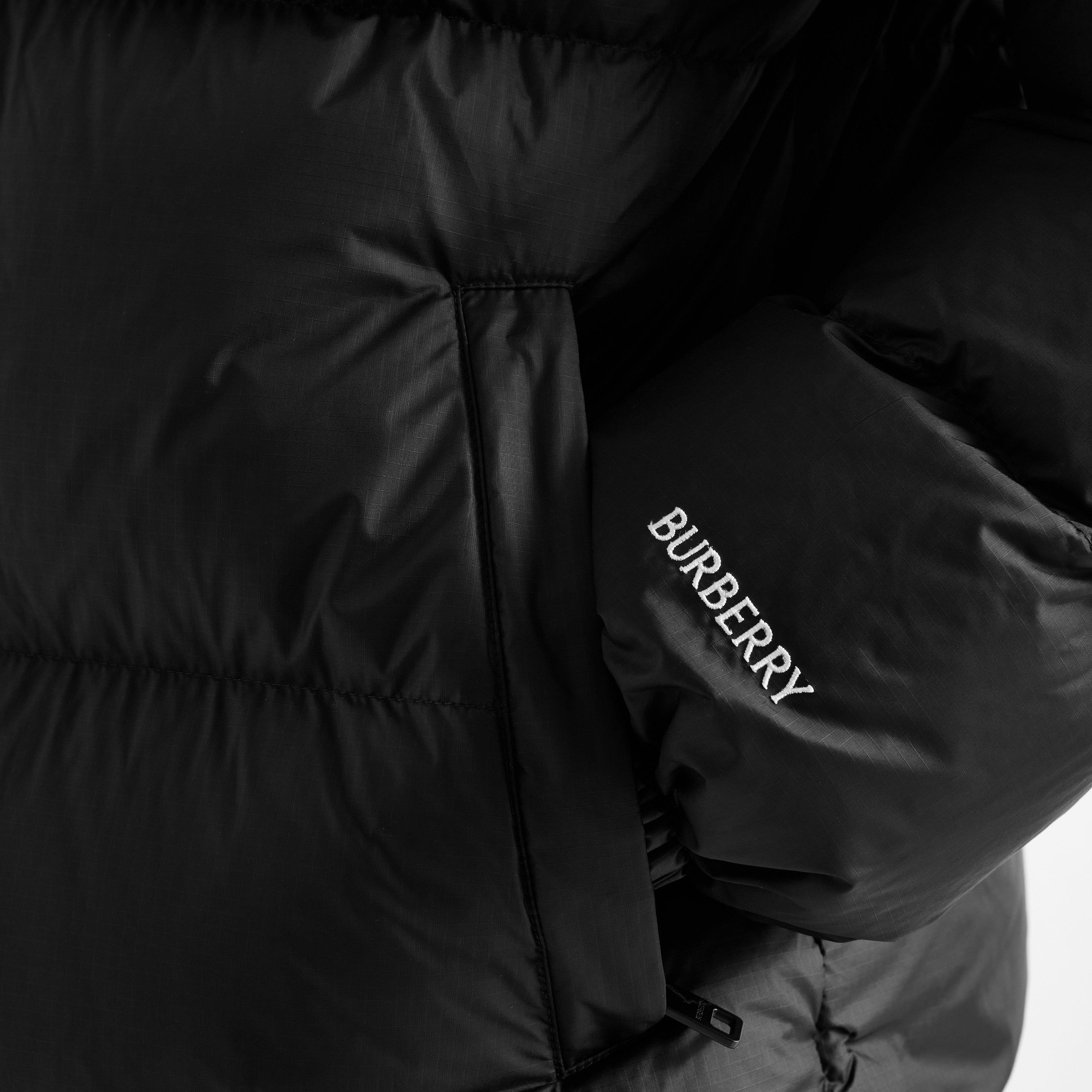 Black - Burberry - Men's Highlands Relaxed-Fit Puffer Jacket - 5
