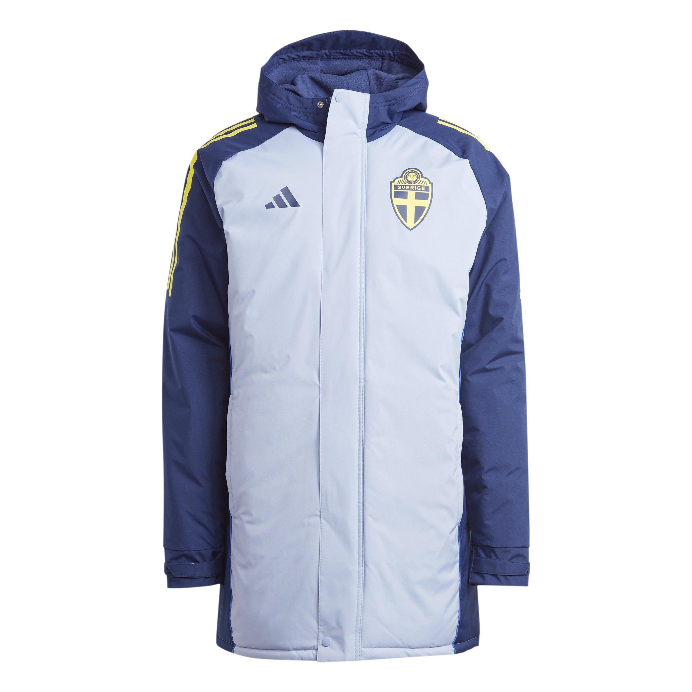 Chalk Blue/Team - adidas - Sweden Tiro 24 Club Parka Adults - 1