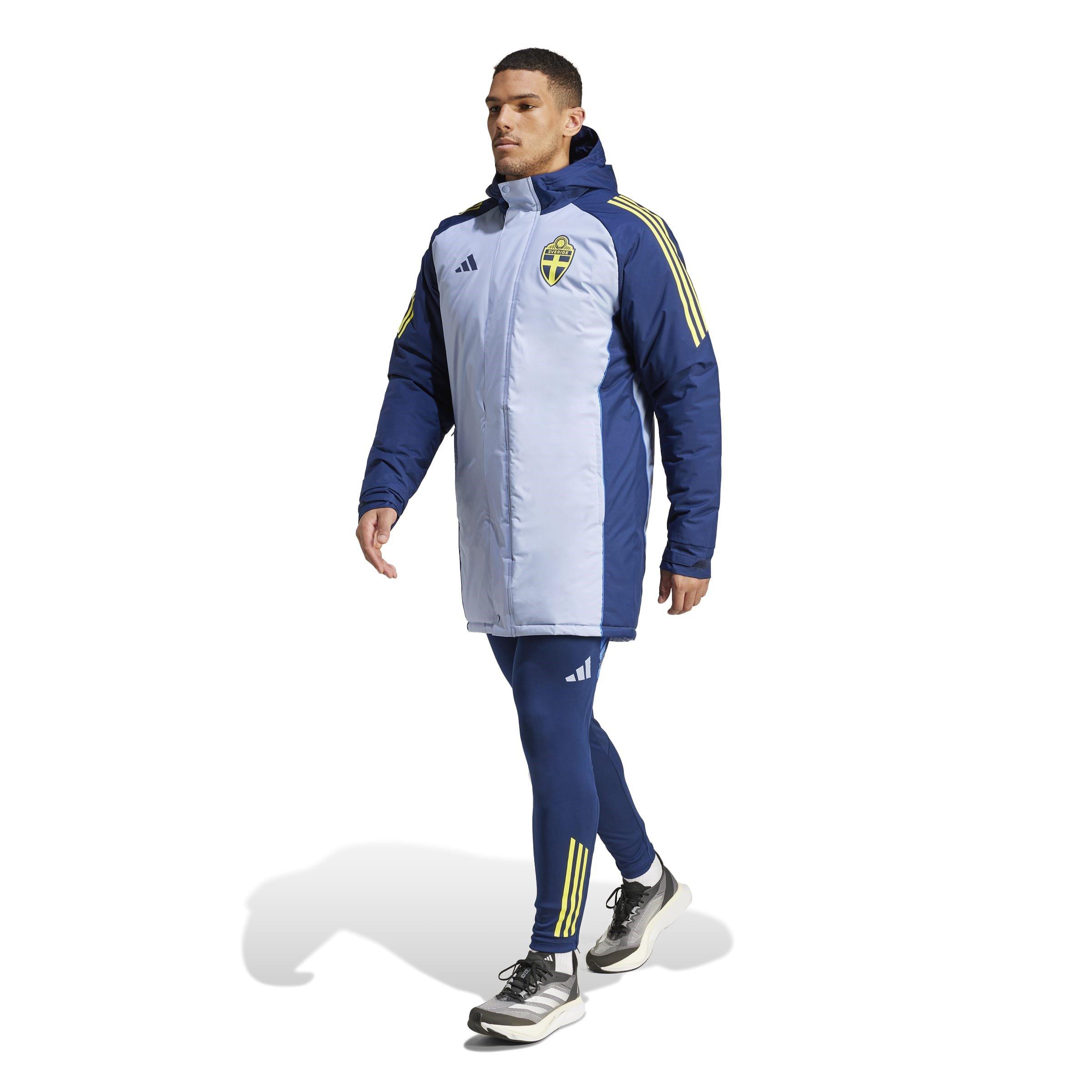 Chalk Blue/Team - adidas - Sweden Tiro 24 Club Parka Adults - 2