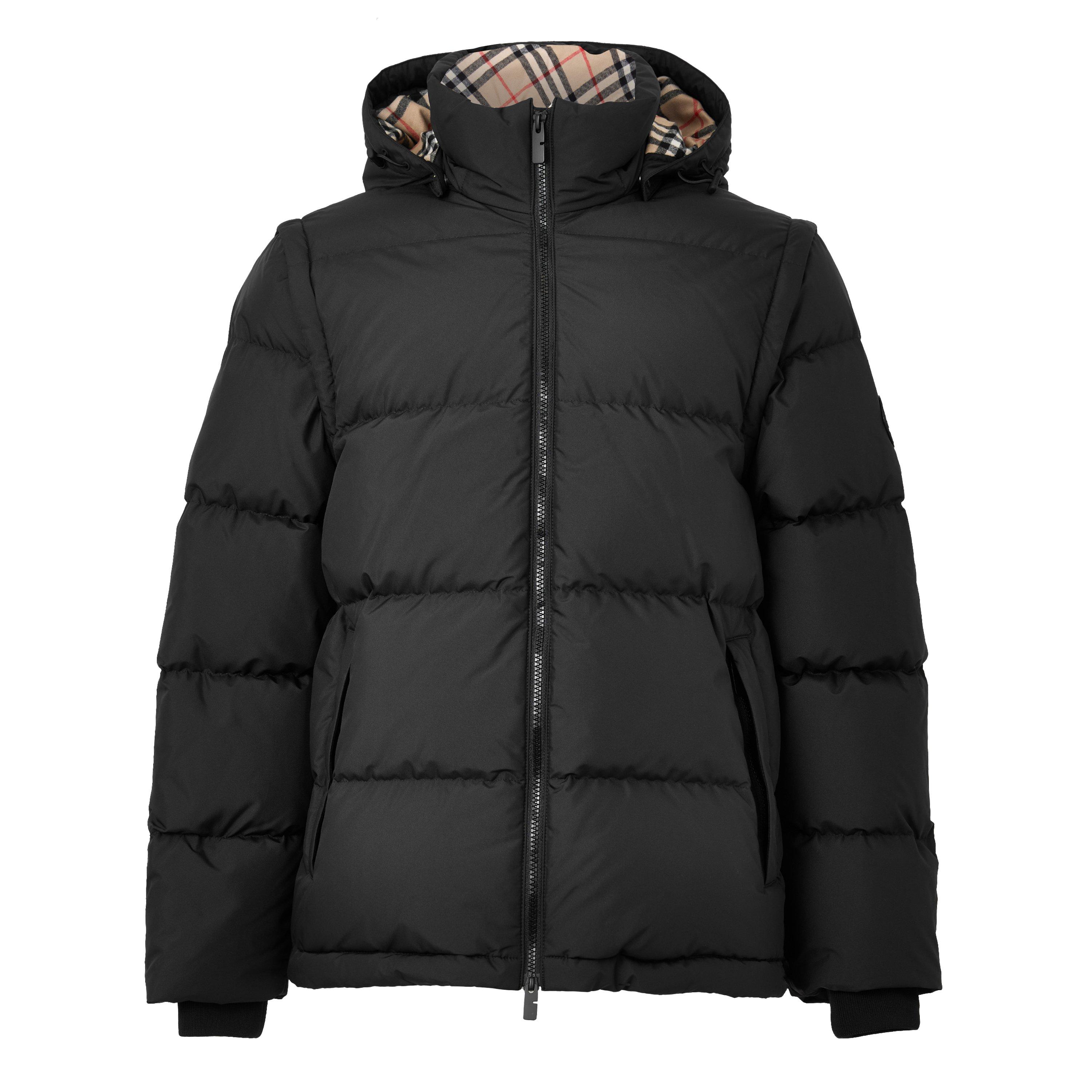 Black - Burberry - Burb Bideford Puffer Sn64 - 1