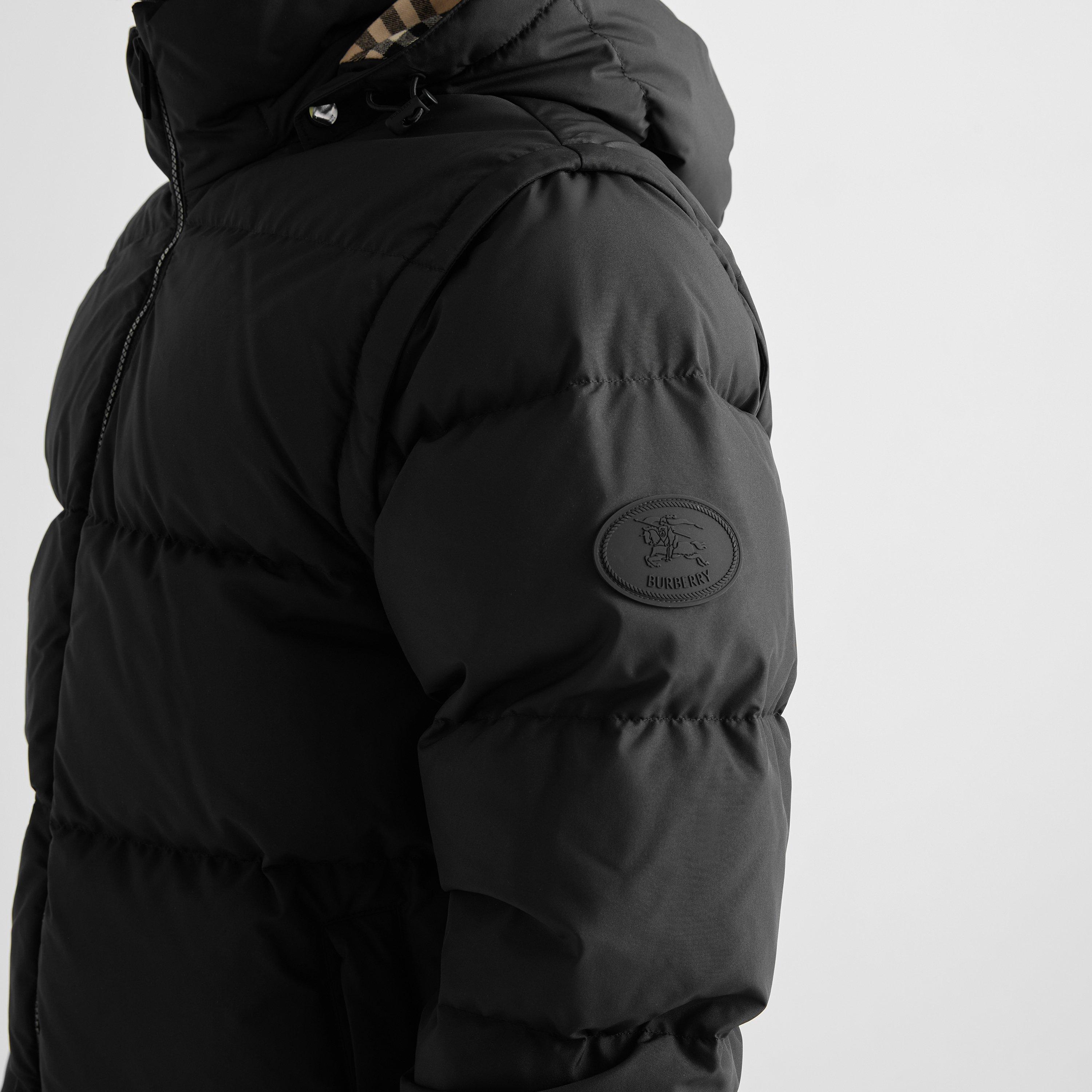 Black - Burberry - Men's Bideford Puffer Jacket - 5