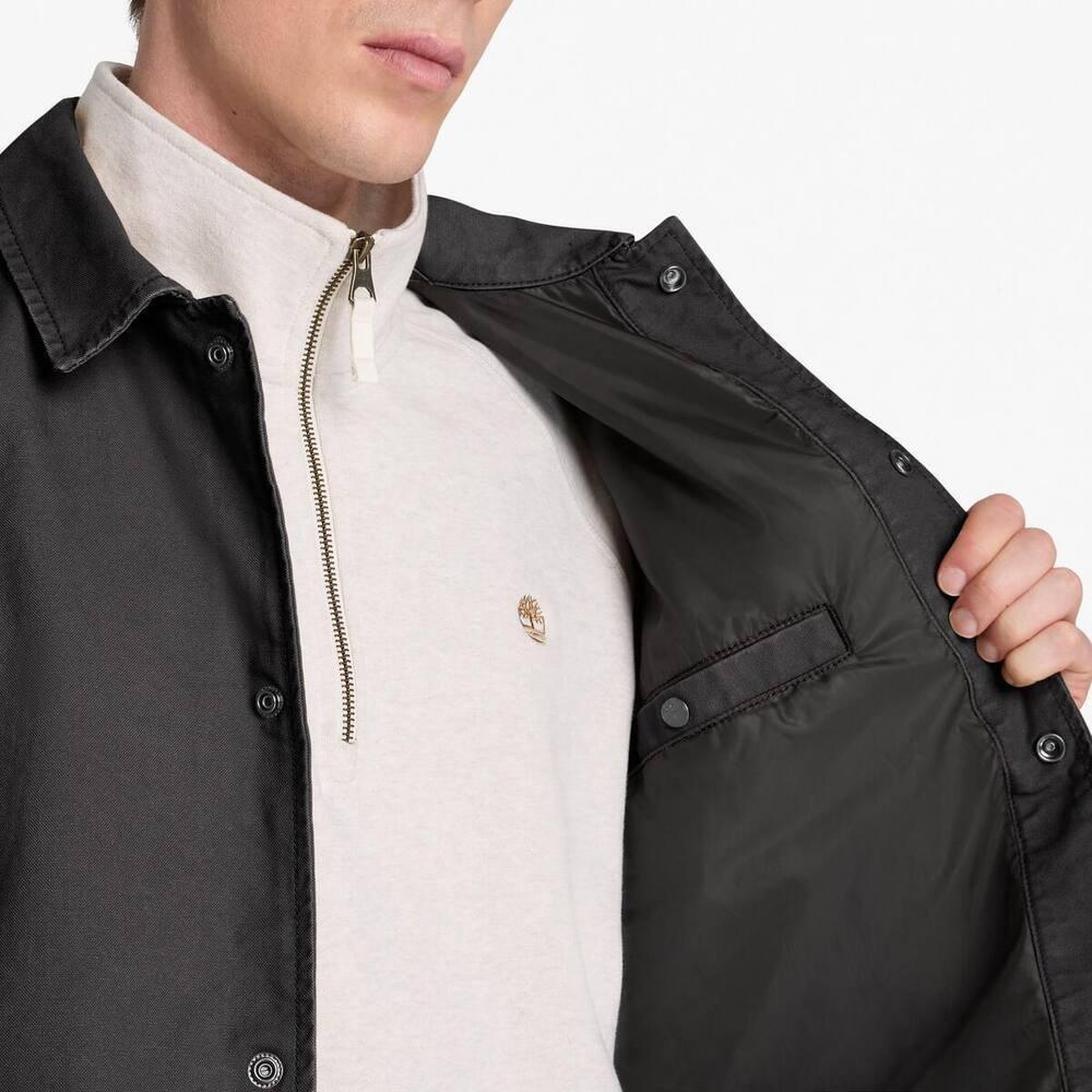 Vintage Black - Timberland - Timb Coach Jacket Sn00 - 4