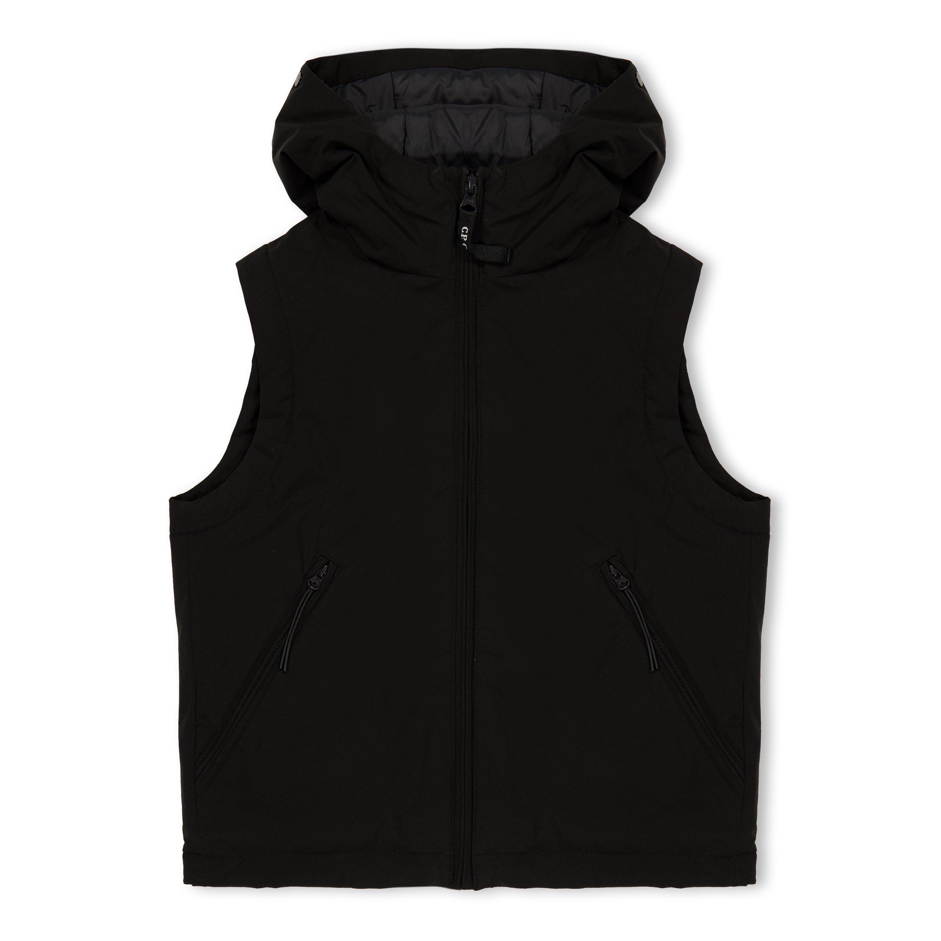 CP Company Kids' Softshell Jacket - Black 60100 - Size 12 Yrs