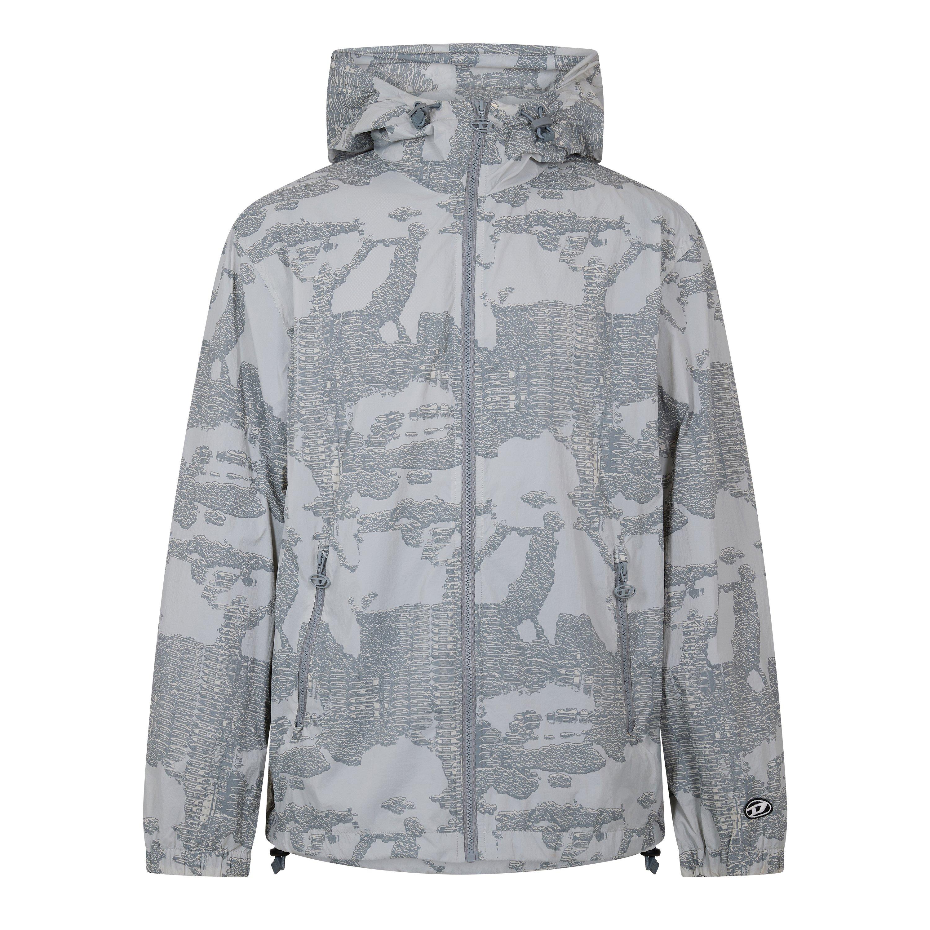 Grå - Diesel - Men's Bomber Jacket - 1