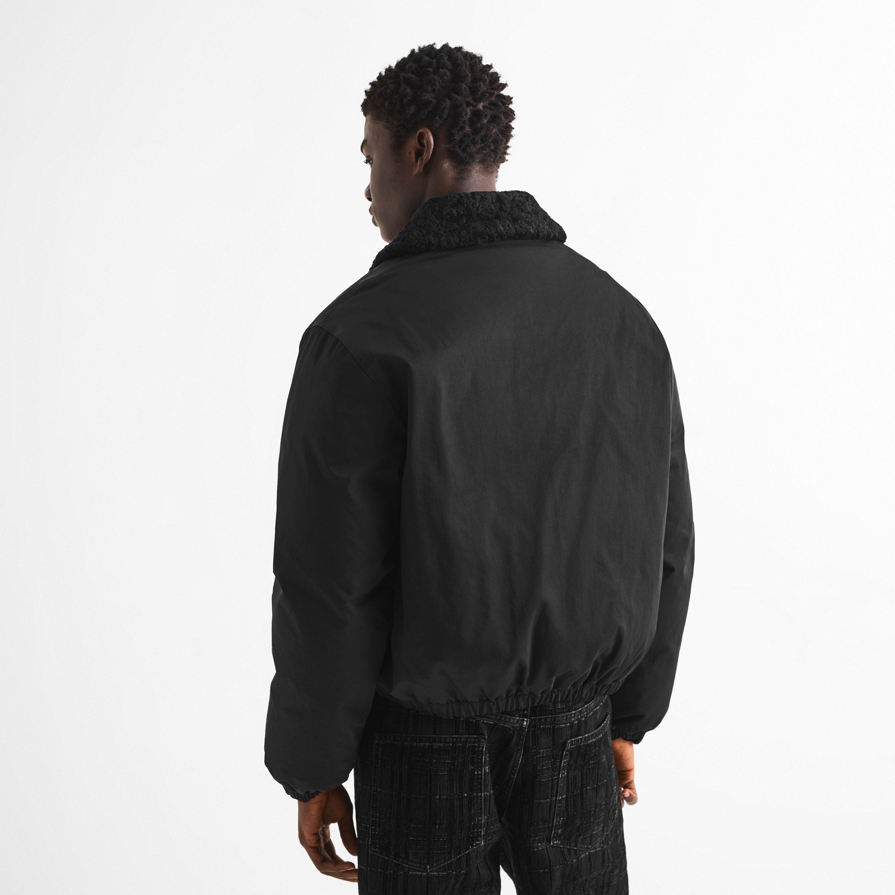 Black - Burberry - Men's Farnborough Bomber Jacket - 4