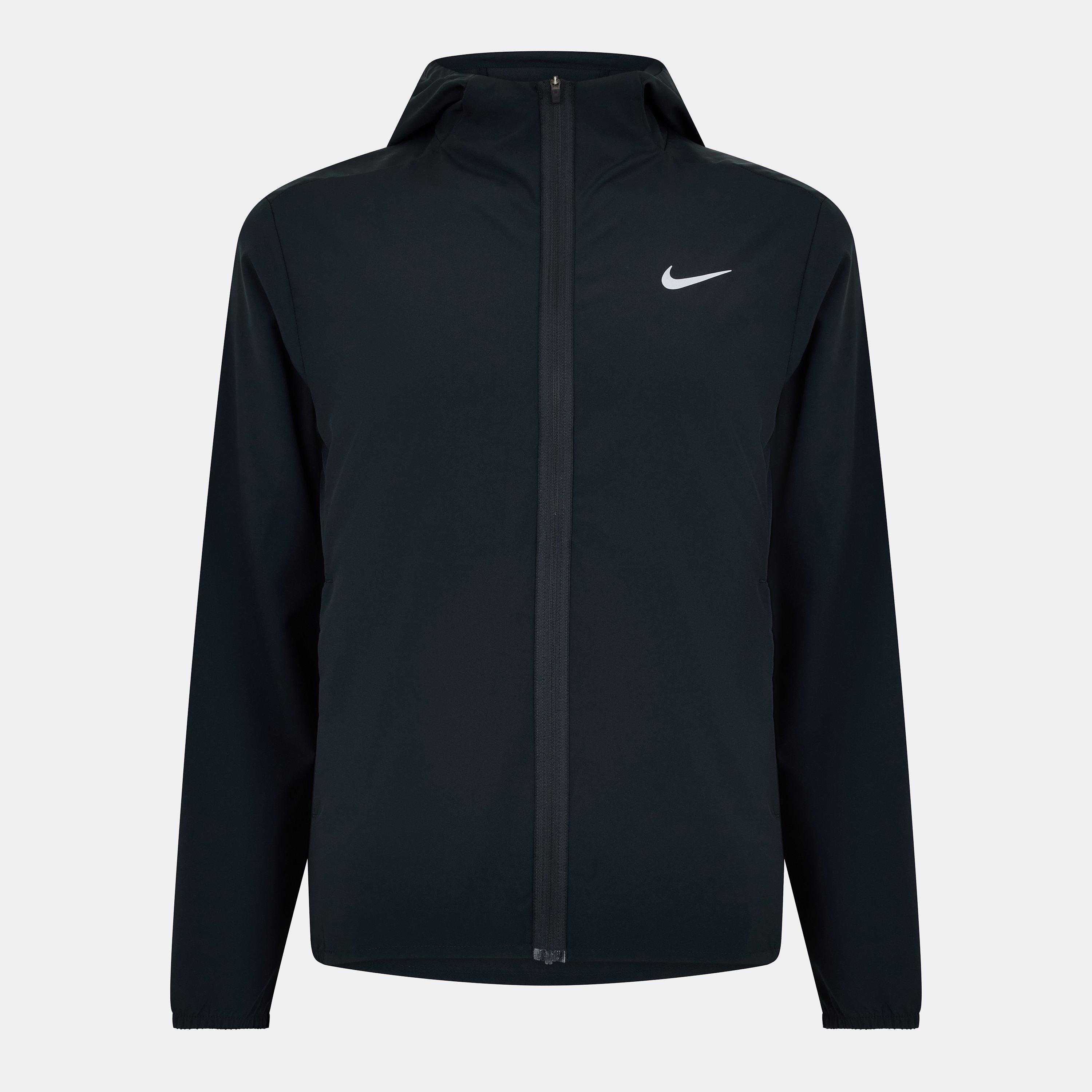 Nike Men's Form Hooded Jacket - Black/Black - 2XL